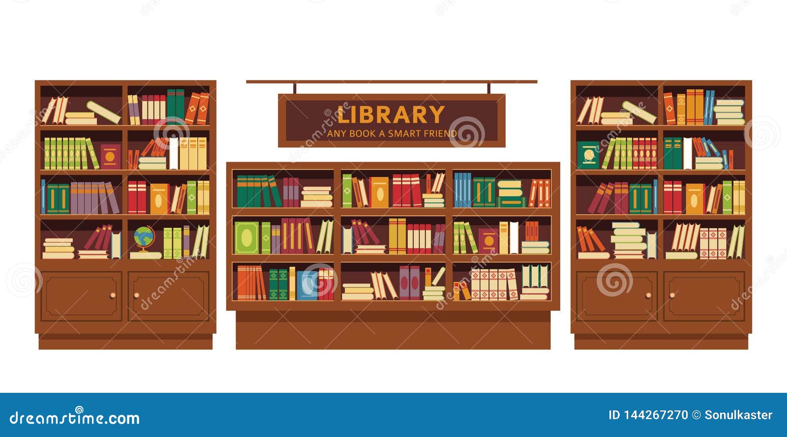 Vectores e ilustraciones de Estanteria libros educacion para descargar  gratis