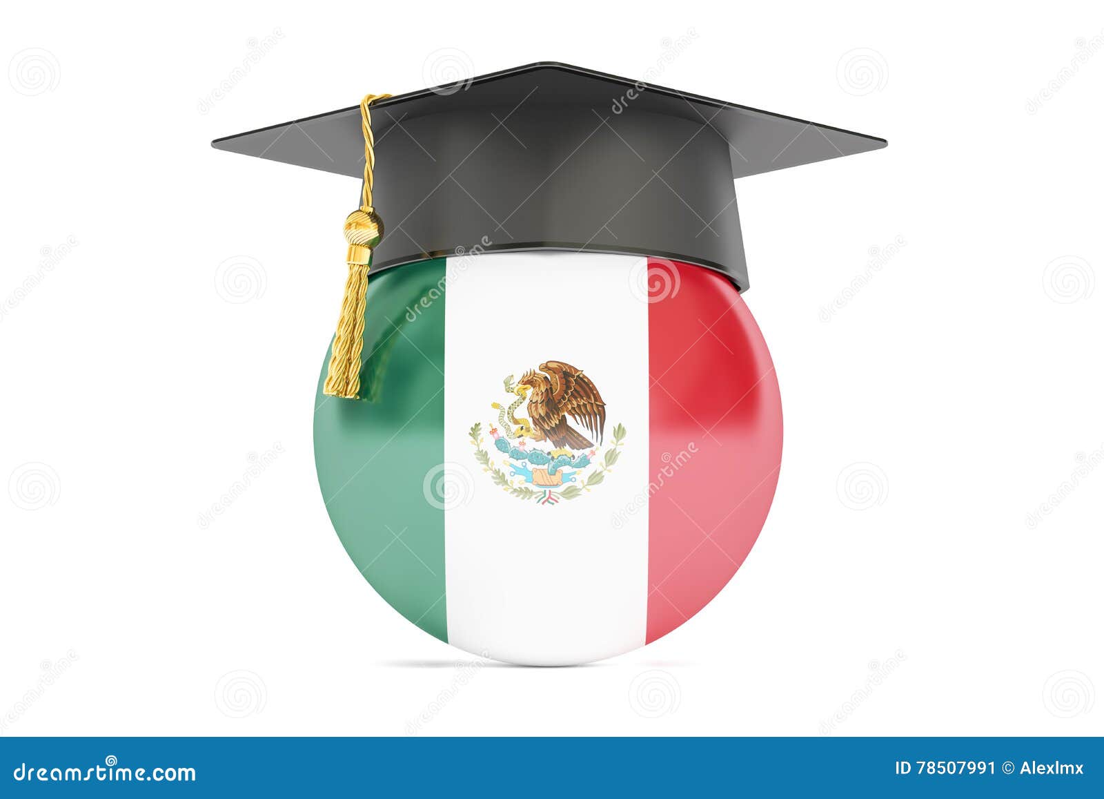 Educación Y Estudio En El Concepto De México, Representación 3D Stock de  ilustración - Ilustración de inteligencia, educativo: 78507991