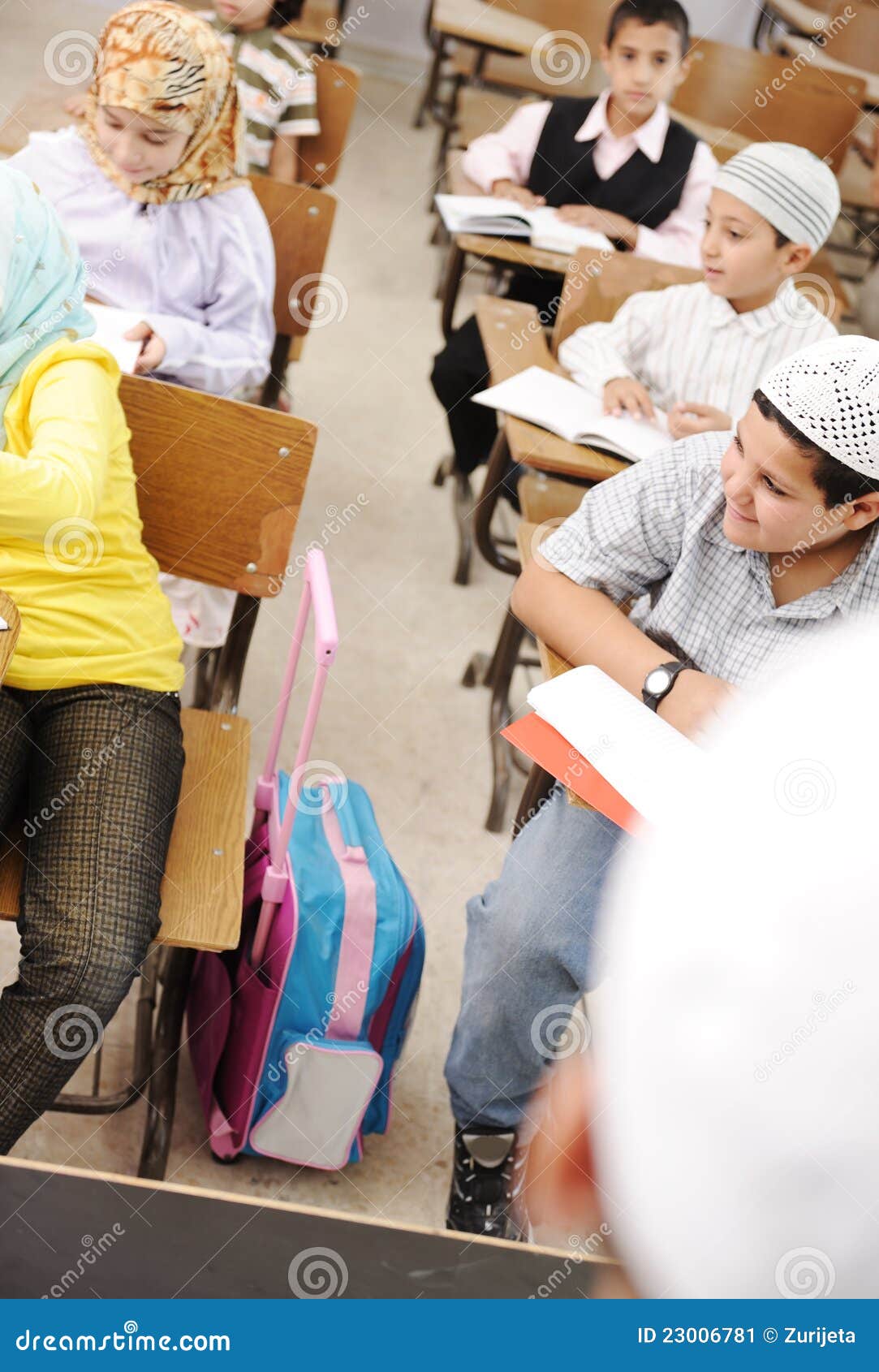 Education Activities in Classroom Stock Image Image of caucasian