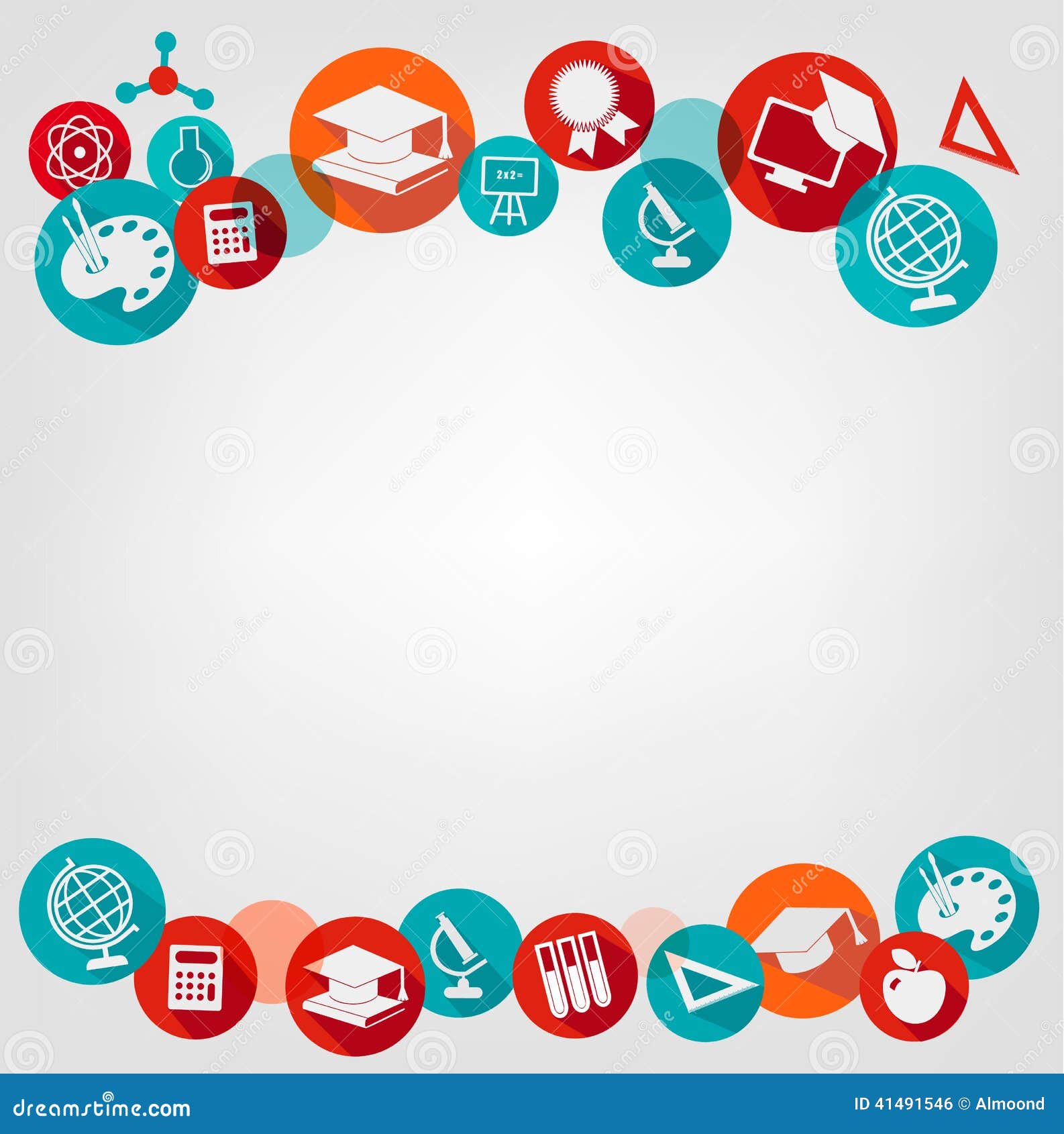 Education Background with Icons. Stock Vector - Illustration of document,  globe: 41491546