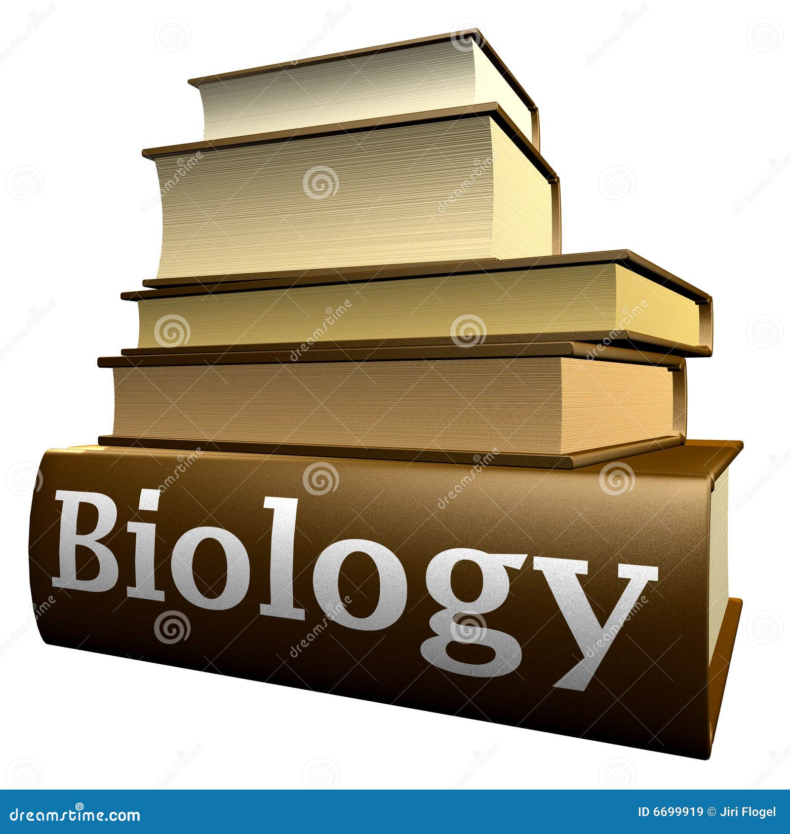 Education Books - Biology Royalty Free Stock Images Education Books - Biology Royalty Free Stock Images