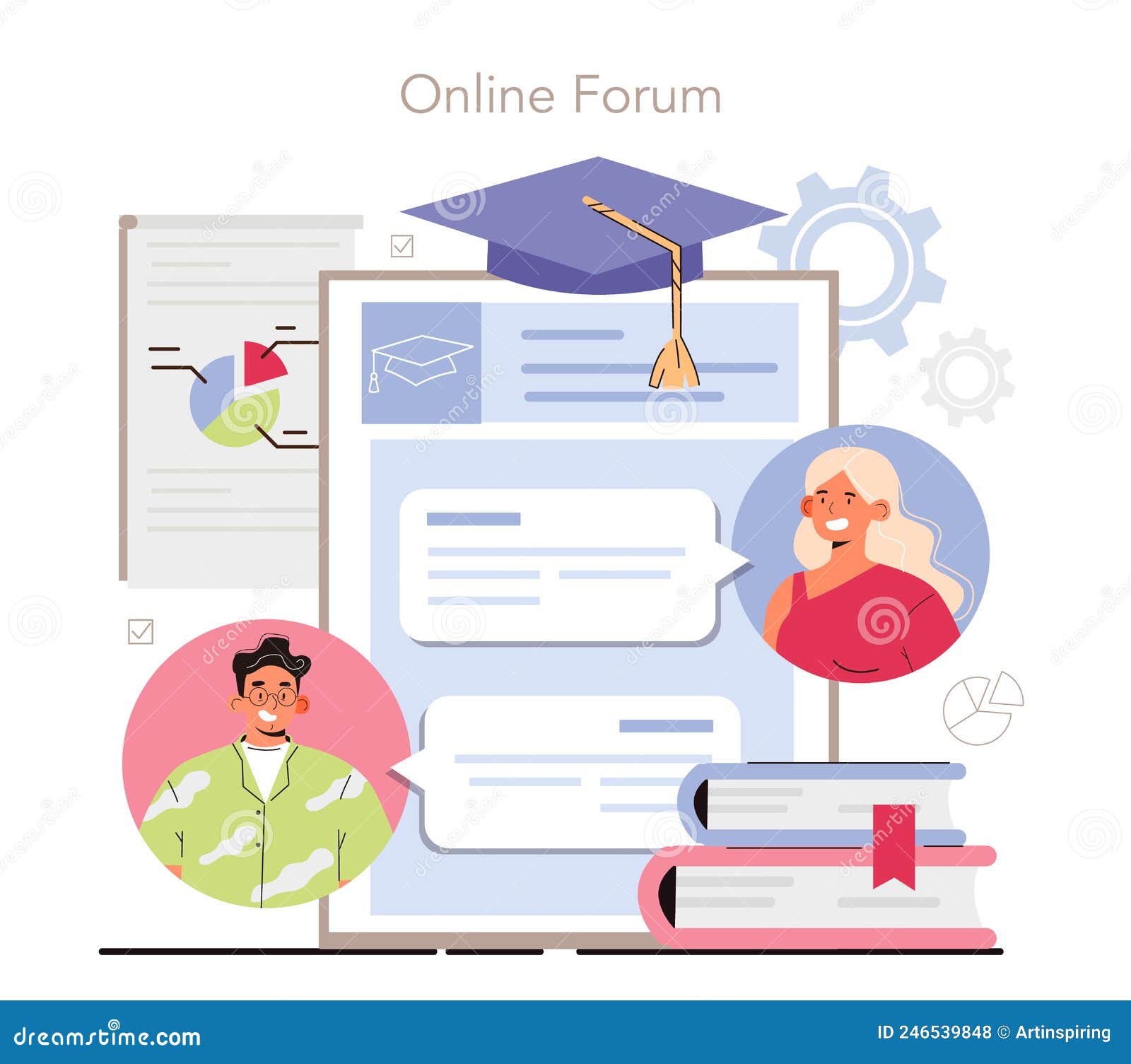 education ecosystem online service or platform. multidisciplinary