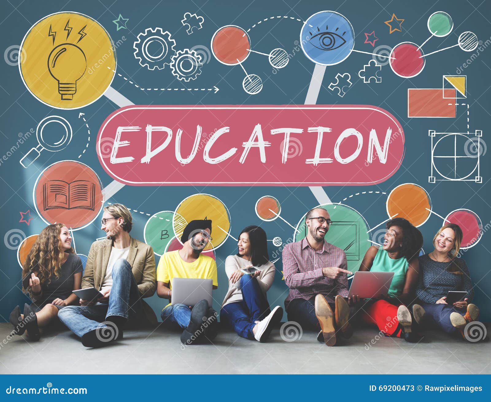 Education Learning Creativity Design Ideas Concept Stock Image Image