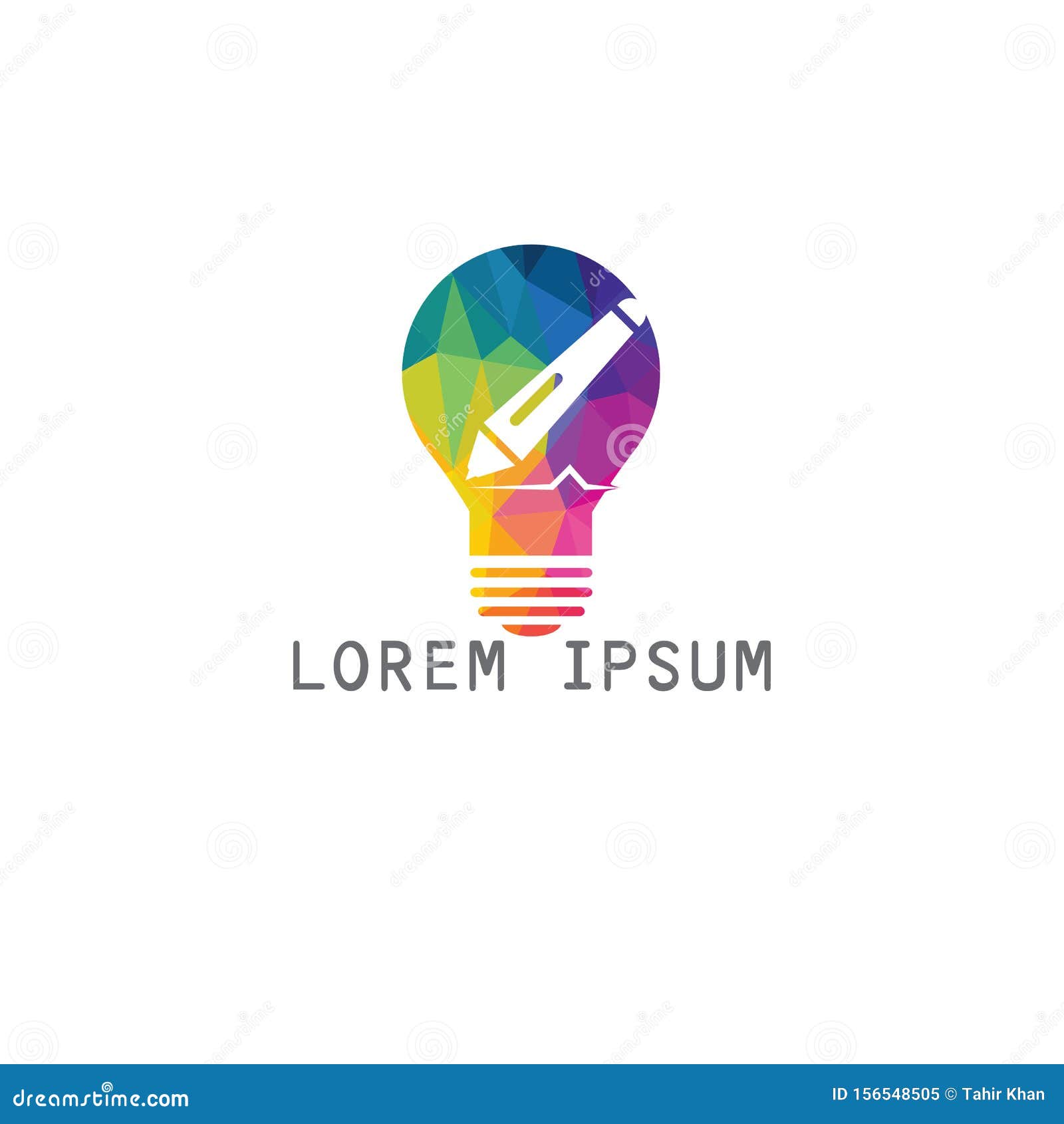 Education logo design. stock vector. Illustration of shape - 156548505