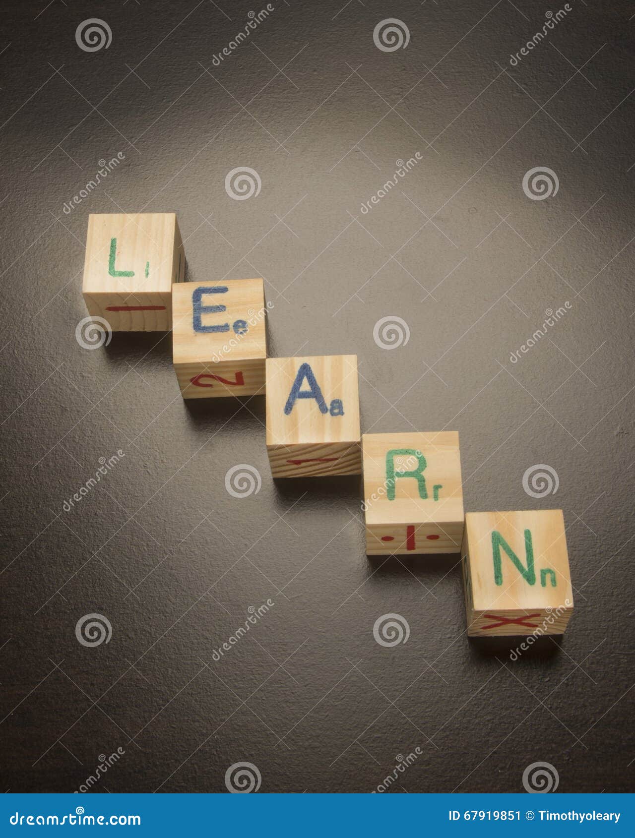 Educational Building Blocks Stock Image Image of spelling, spell