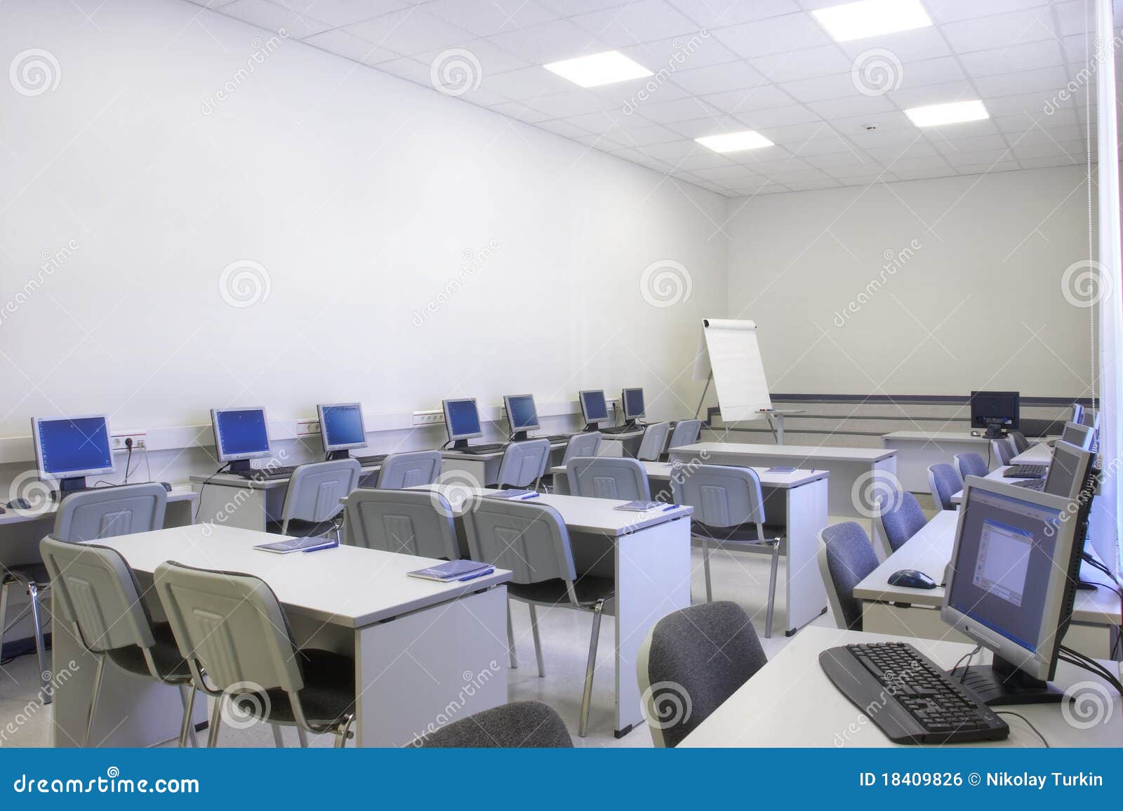 Educational centre office stock photo. Image of equipment 18409826
