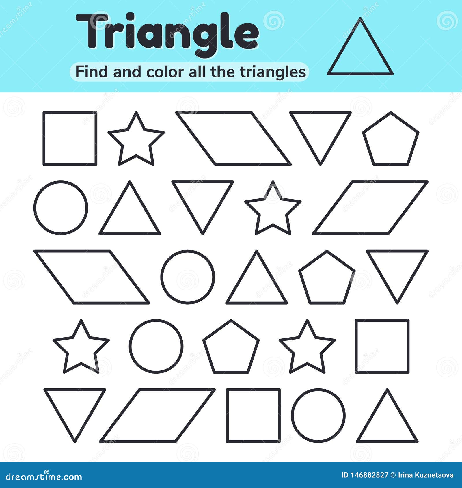 Triangle at school