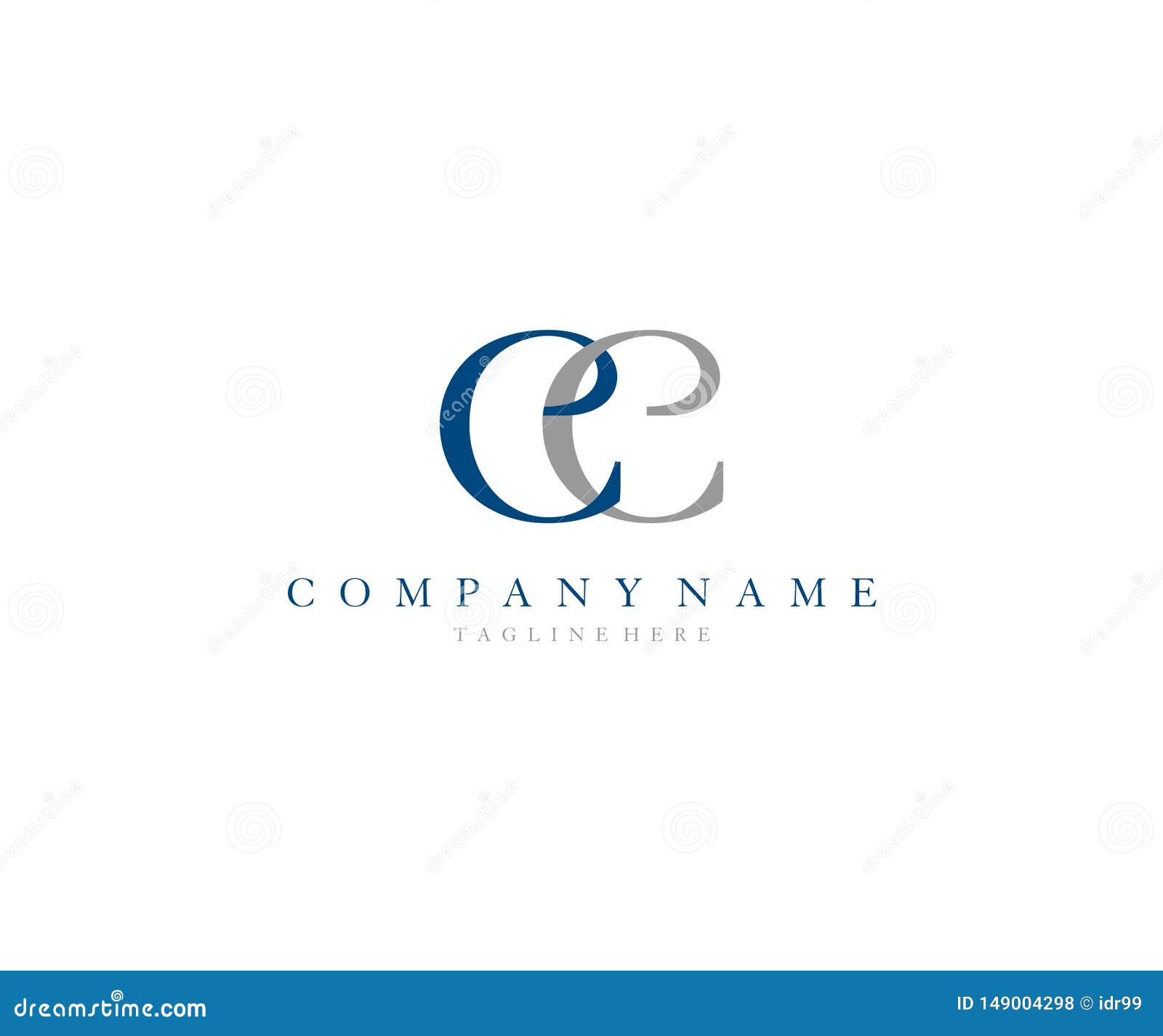 Ee Logo Design Unique Stock Vector Illustration Of Graphic