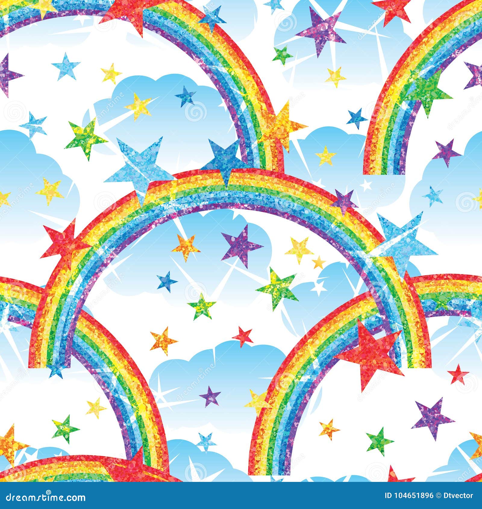 Estrellas De Nubes De Arco Iris Ilustraciones Stock, Vectores, Y Clipart –  (11,673 Ilustraciones Stock), image size:1600x1690