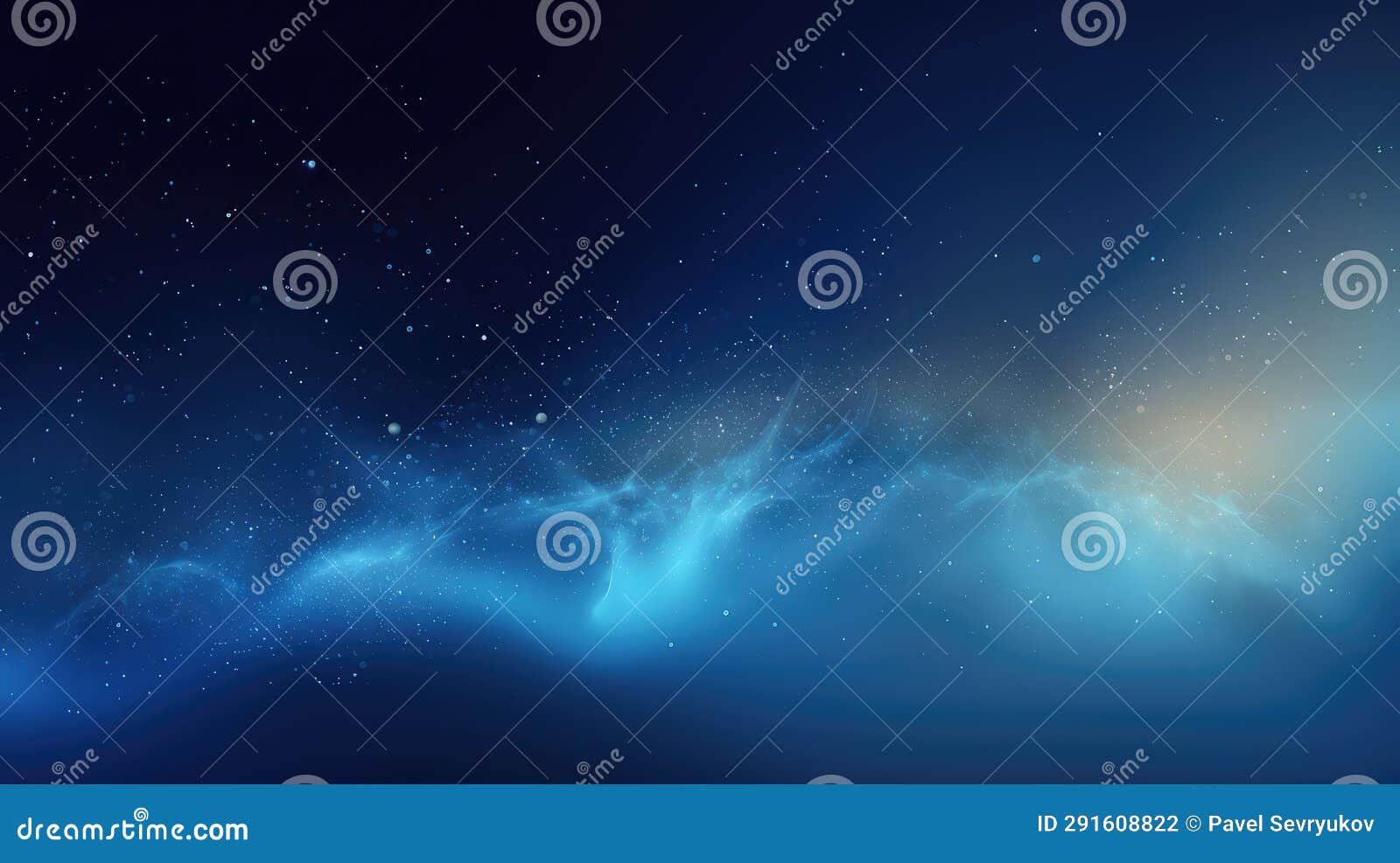 Effect dust blue particles stock illustration. Illustration of design
