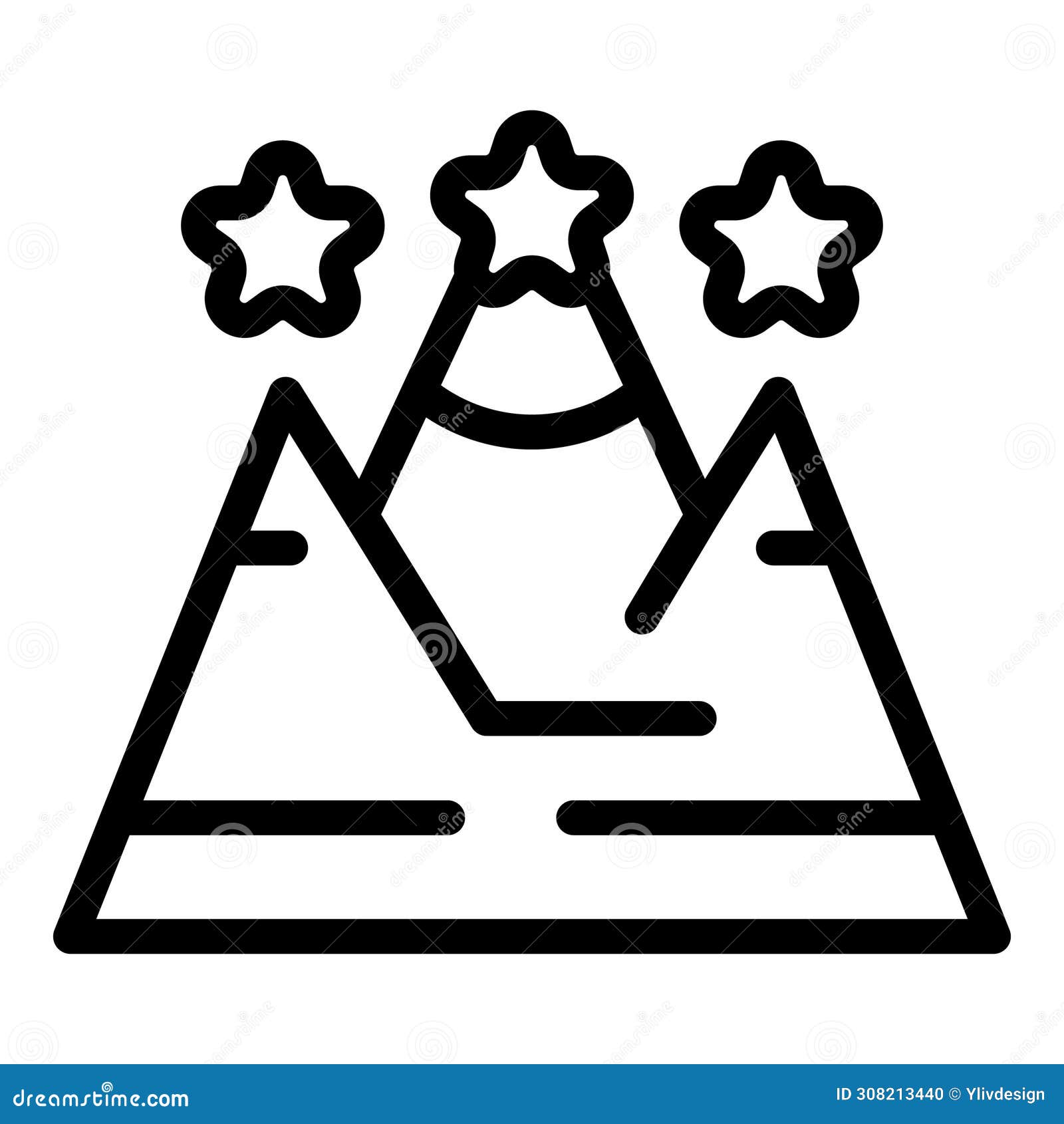 effective knowledge growth icon outline . top qualification progress