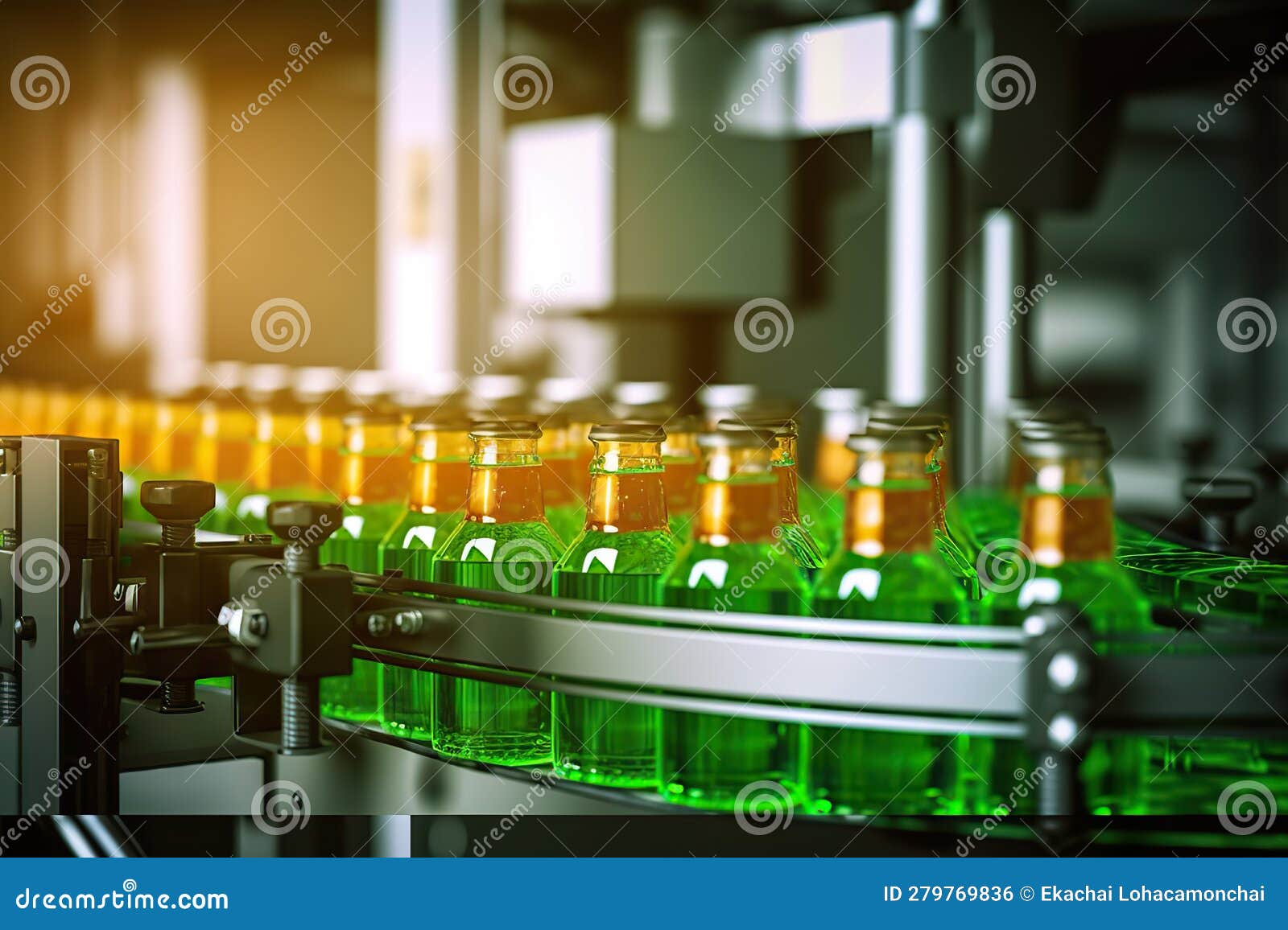 Efficient Beverage Production Processing and Bottling in a Fruit Juice