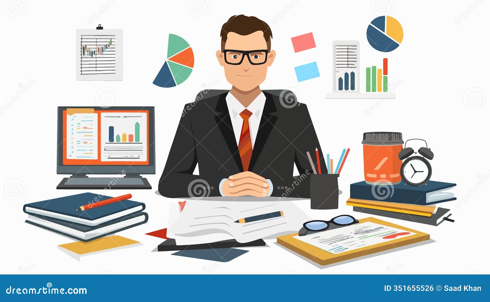 efficient business task management and control concept for professionals