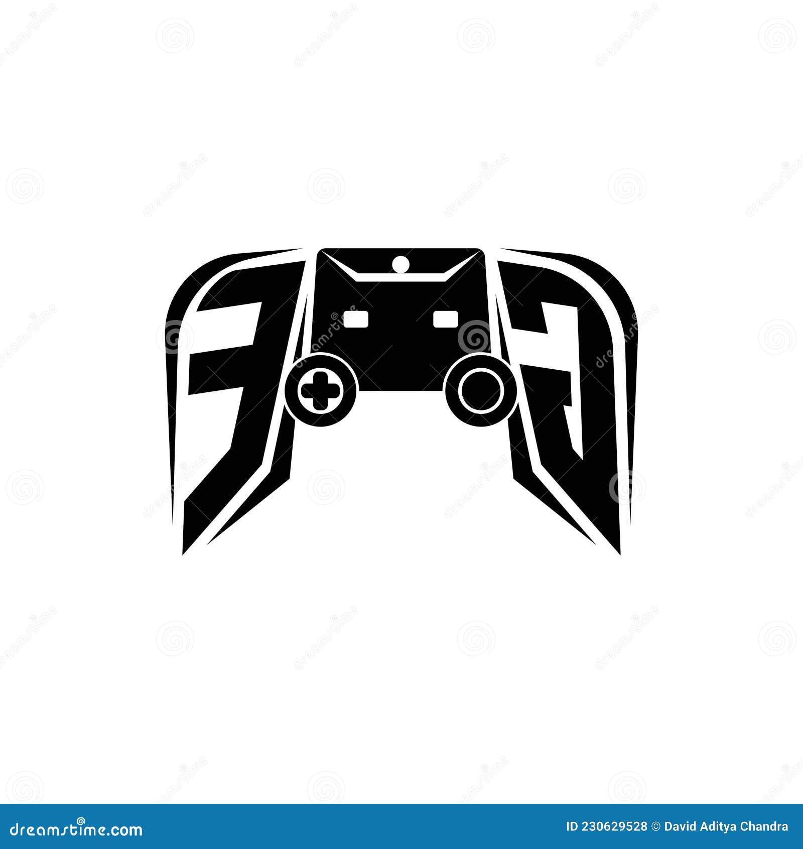 EG Monogram ESports Console Stock Vector - Illustration of letter