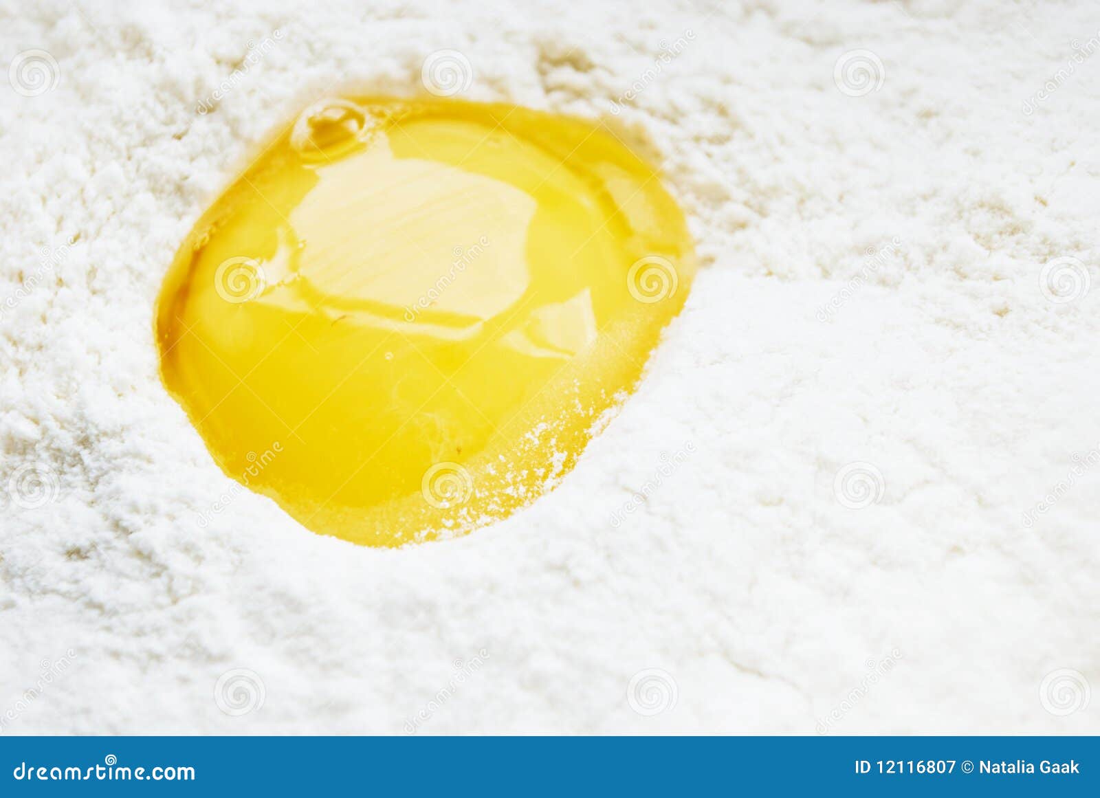 Egg and flour stock image. Image of domestic, homemade 12116807