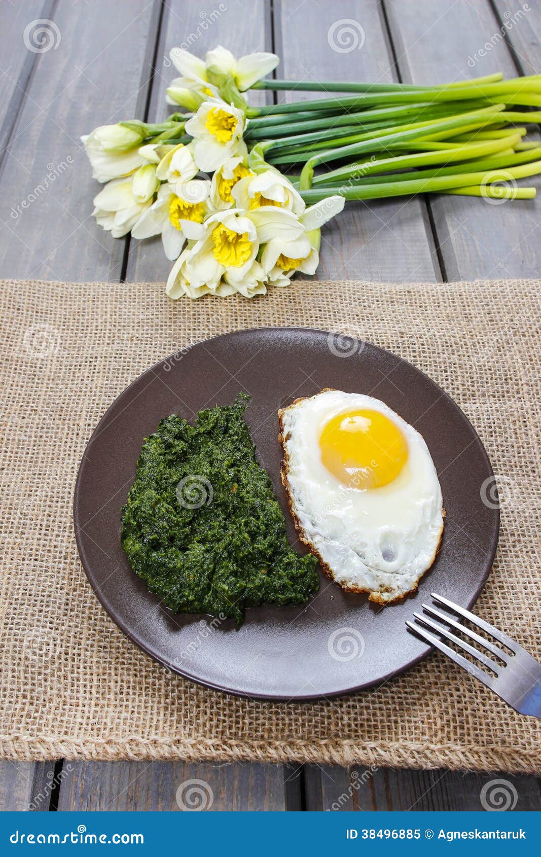 Egg for healthy breakfast stock image. Image of daffodil 38496885
