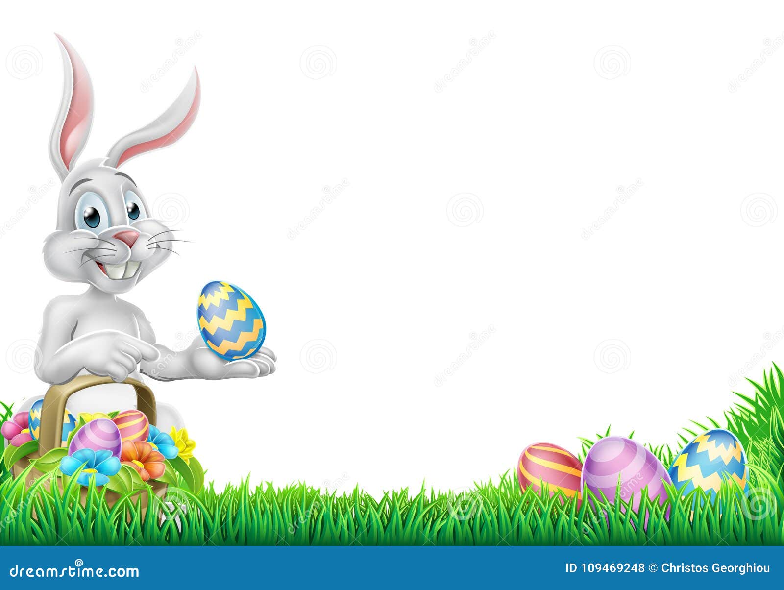 egg hunt easter bunny rabbit 