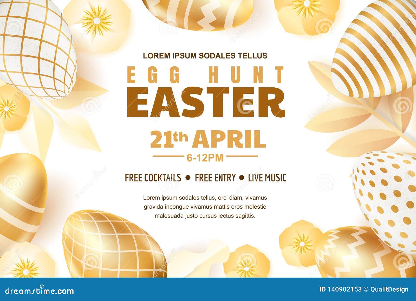 Egg Hunt Easter Poster Banner Or Flyer Template Vector Layout Gold Eggs With Geometric Pattern On White Background Stock Vector Illustration Of Event Modern Egg Hunt Easter Poster Banner Or Flyer Template Vector Layout Gold Eggs With Geometric Pattern On White Background Stock Vector Illustration Of Event Modern