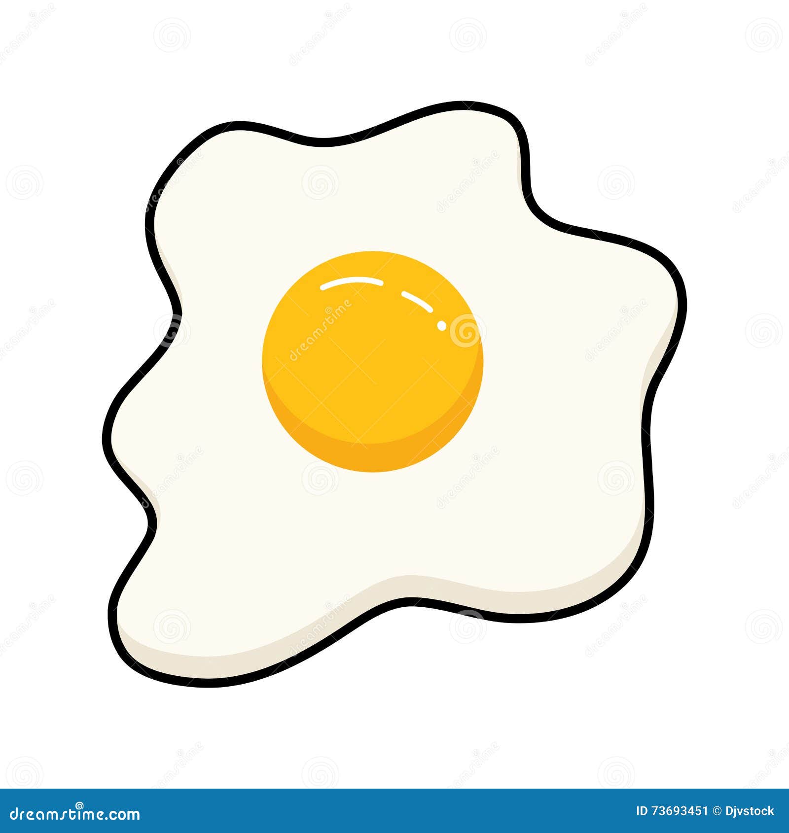 Egg Icon. Organic Food Design. Vector Graphic Stock Vector
