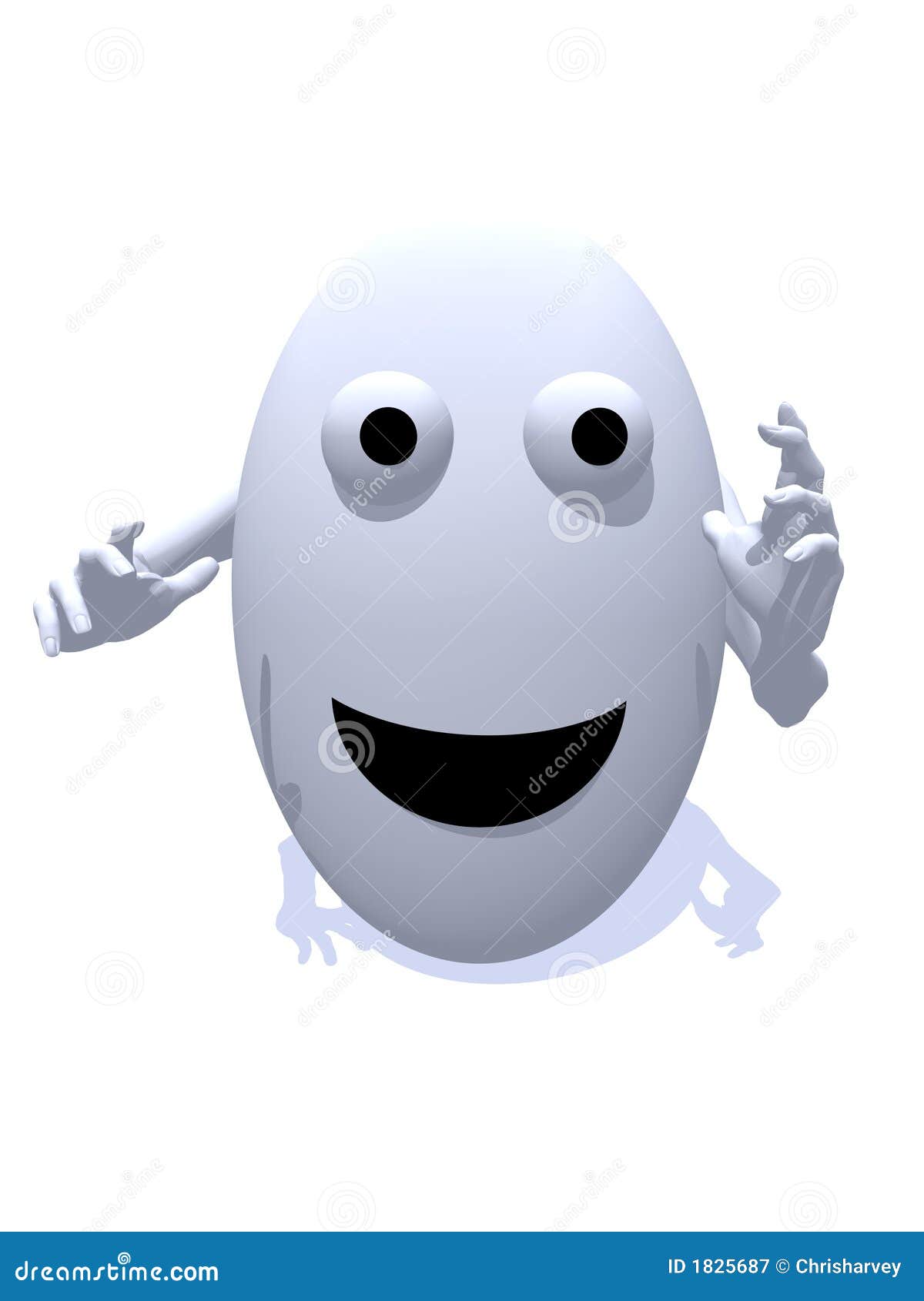 Egg Man 2 Royalty Free Stock Photography - Image: 1825687