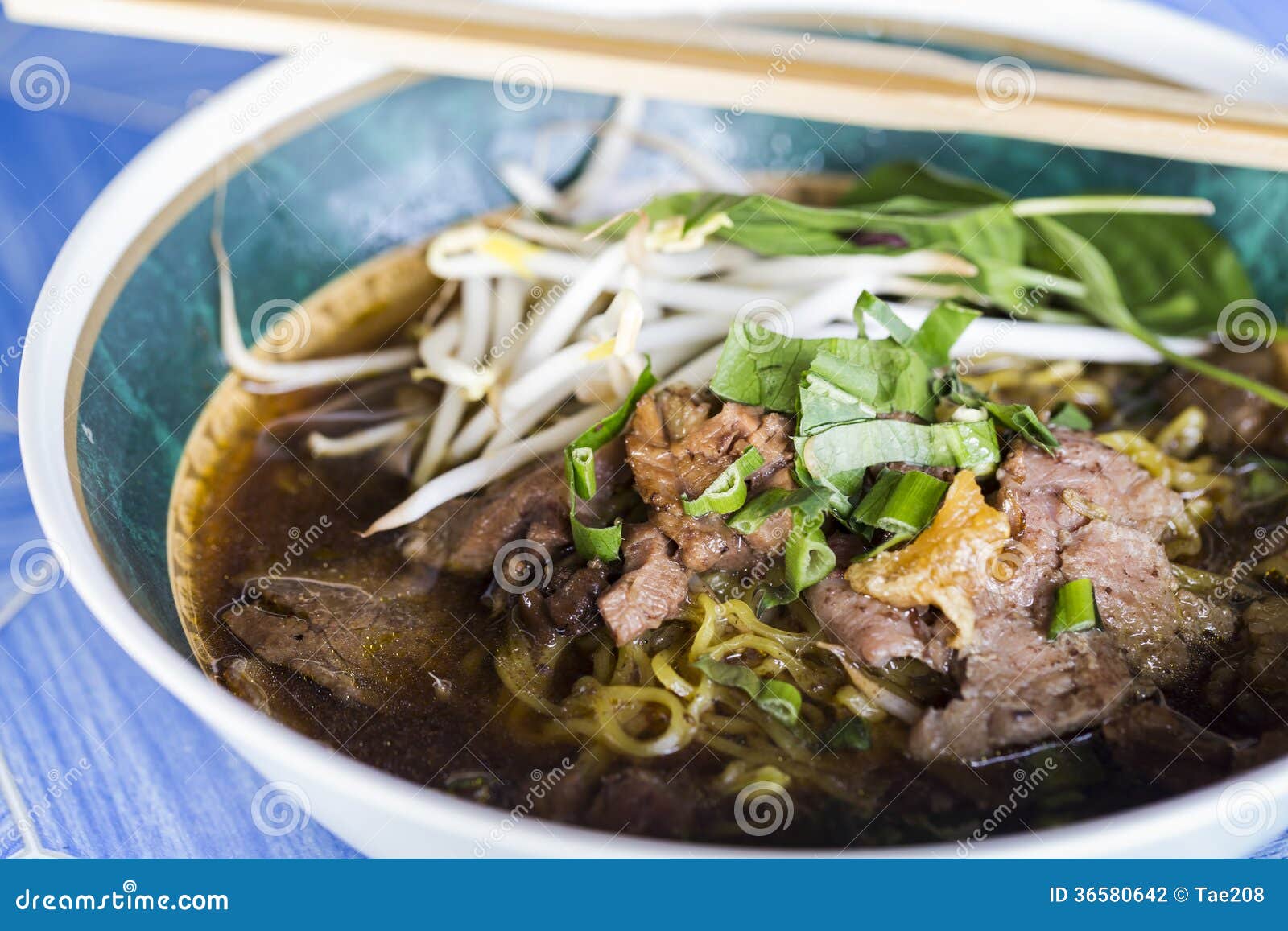 Egg Noodle in Thick Soup with Beef Stock Photo Image of cook, ball