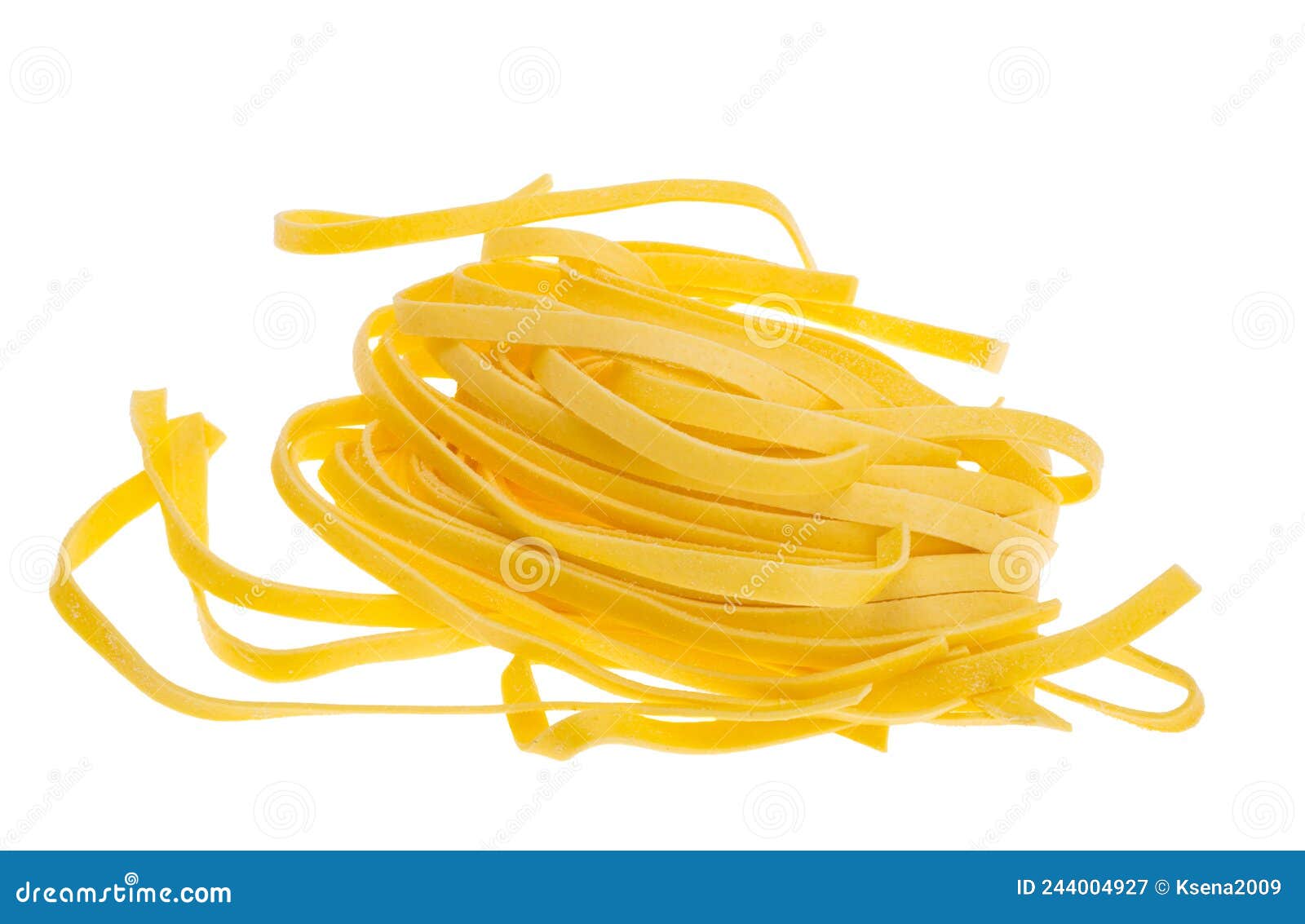 Egg noodles isolated stock image. Image of macaroni 244004927