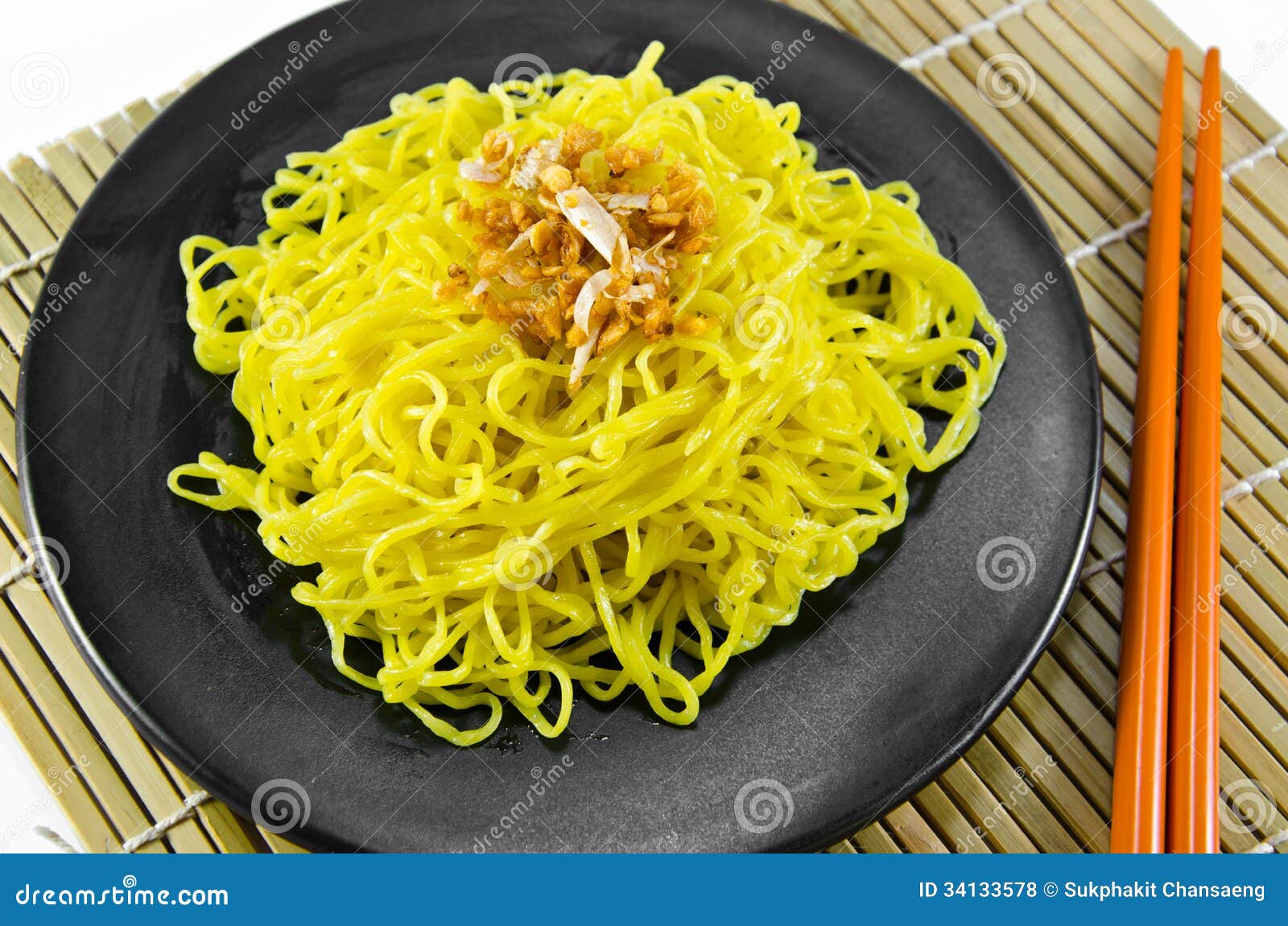 Egg noodles stock photo. Image of dinner, homemade, meat - 34133578
