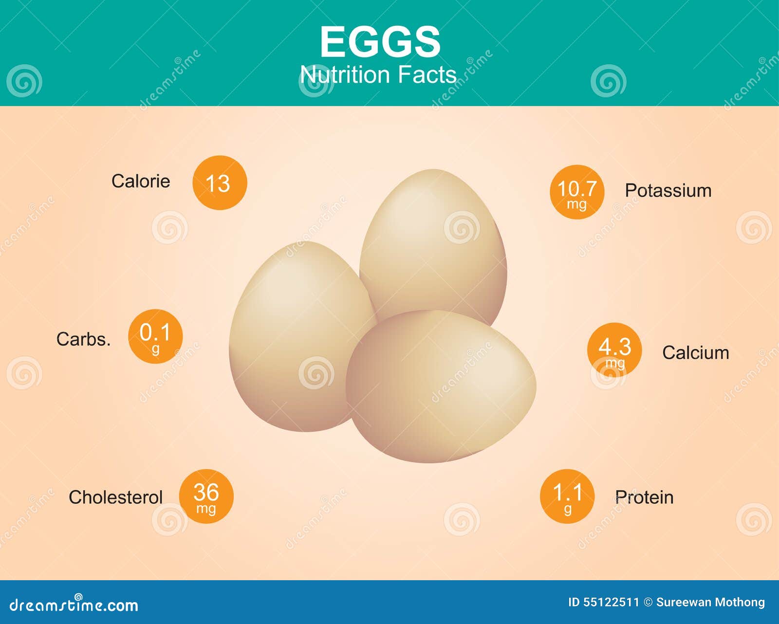 Egg Calories Chart