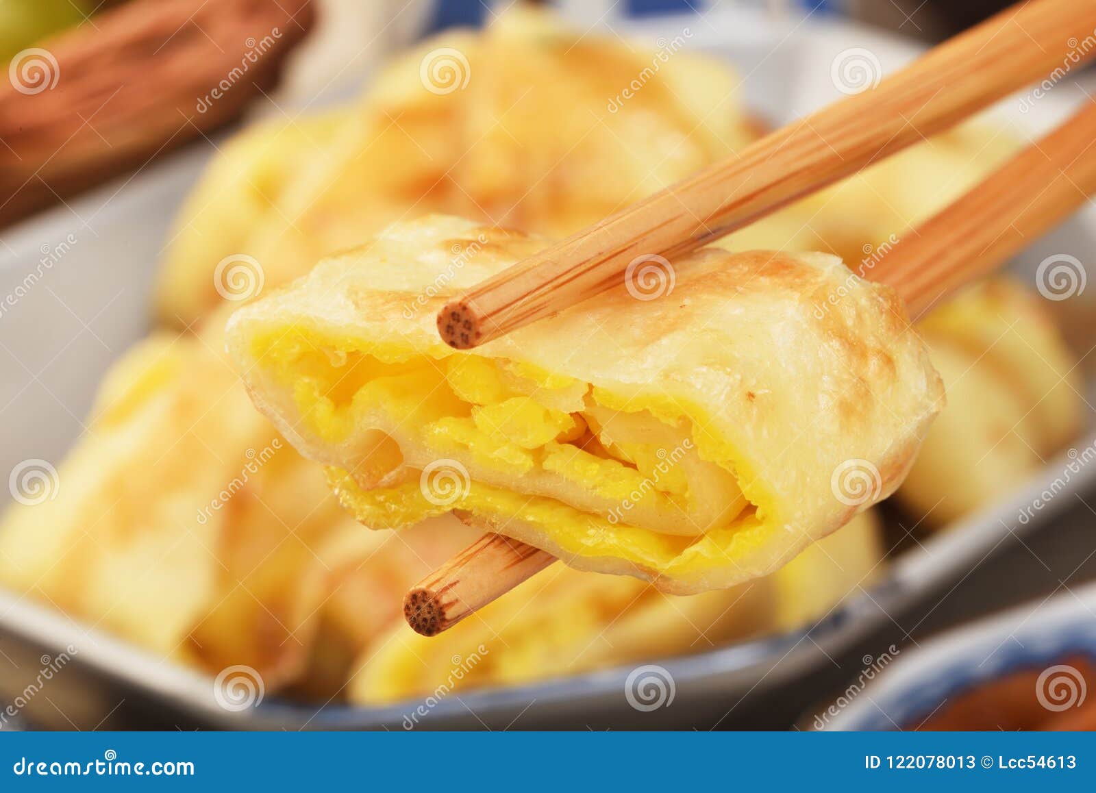 Egg Pancake / Chinese Omelet Stock Image Image of meal, asian 122078013