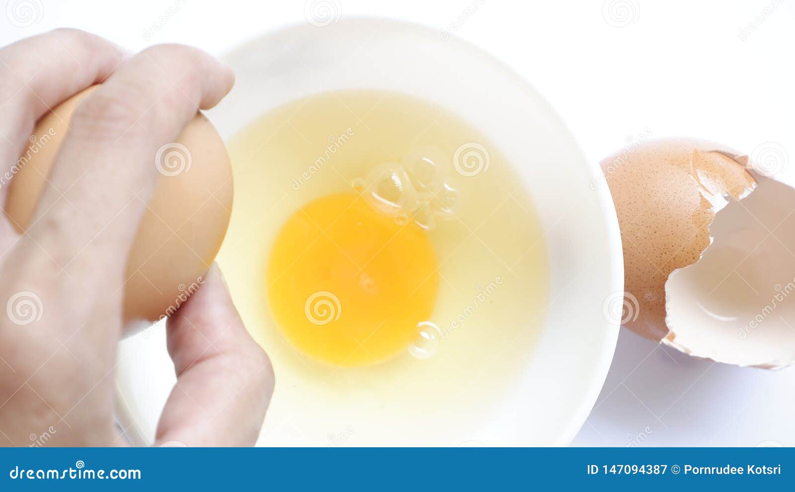 Egg pegs put Bowl stock image. Image of yellow, pegs 147094387