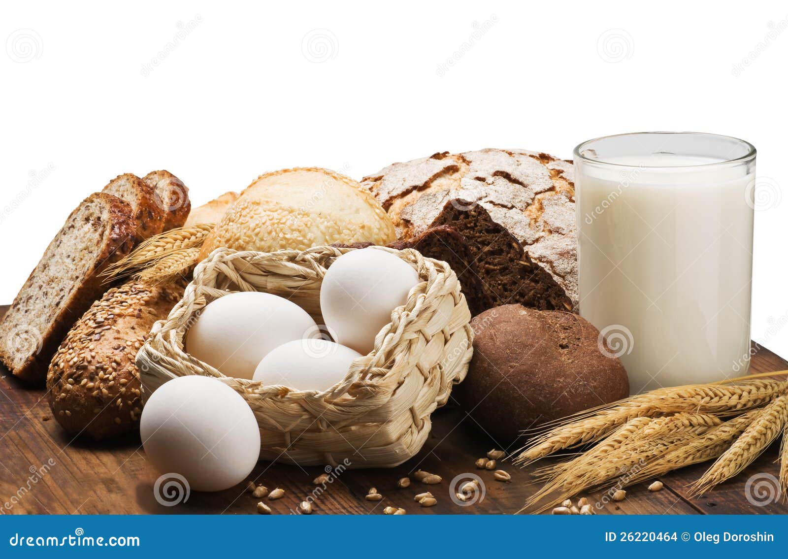 Egg and Wheat Flour for Bread Stock Photo Image of meal, glass 26220464