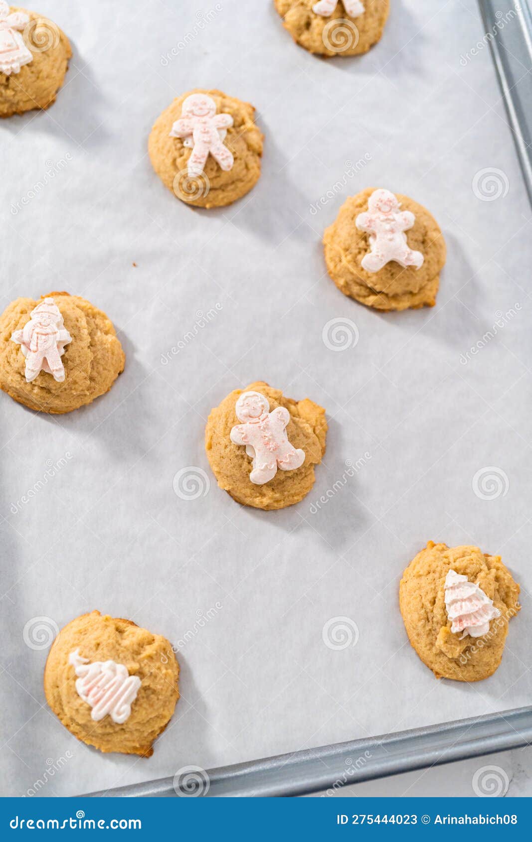 Eggnog Cookies stock image. Image of preparing, sweets 275444023
