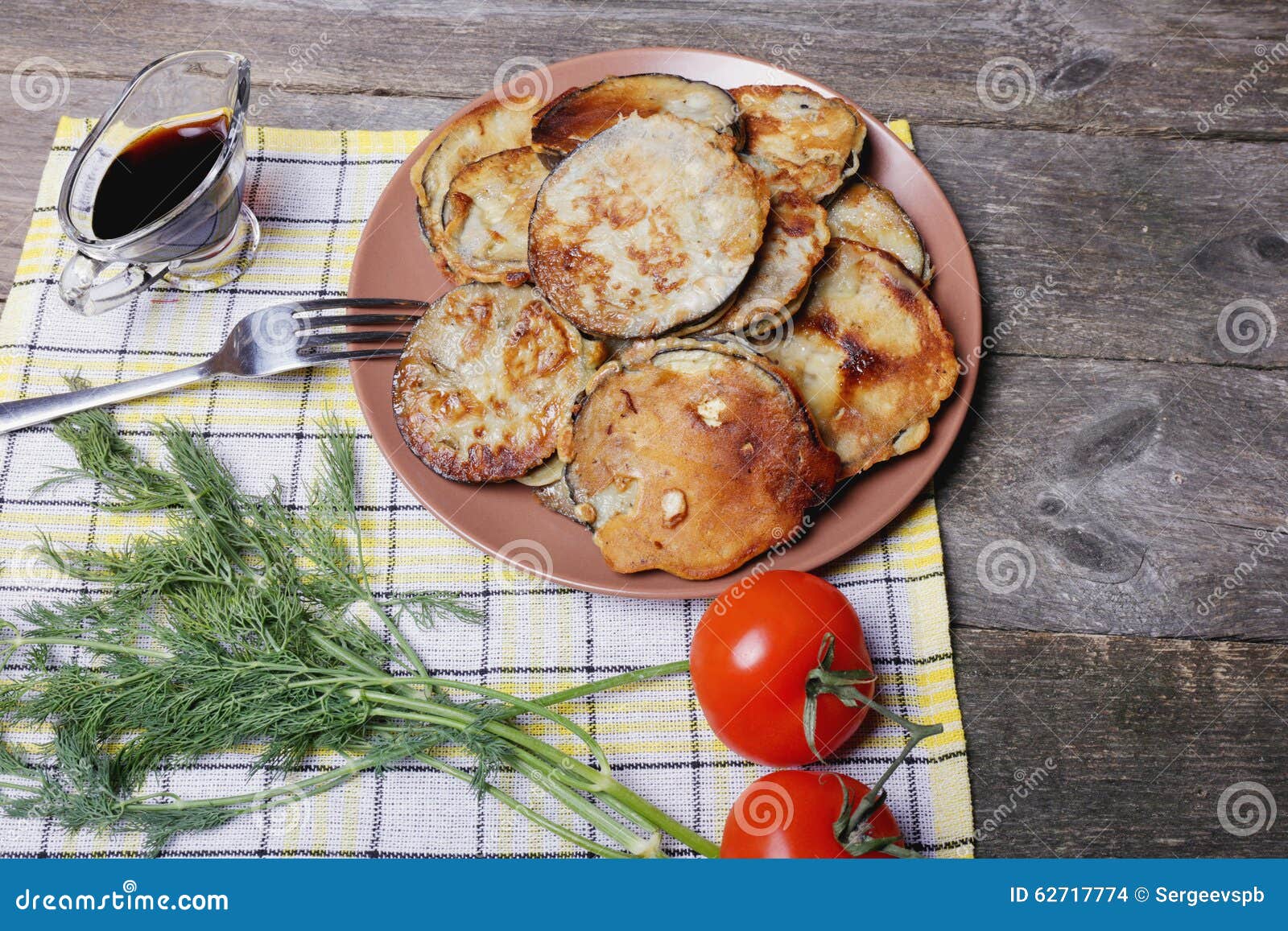 Eggplant in batter stock photo. Image of dish, cooking 62717774