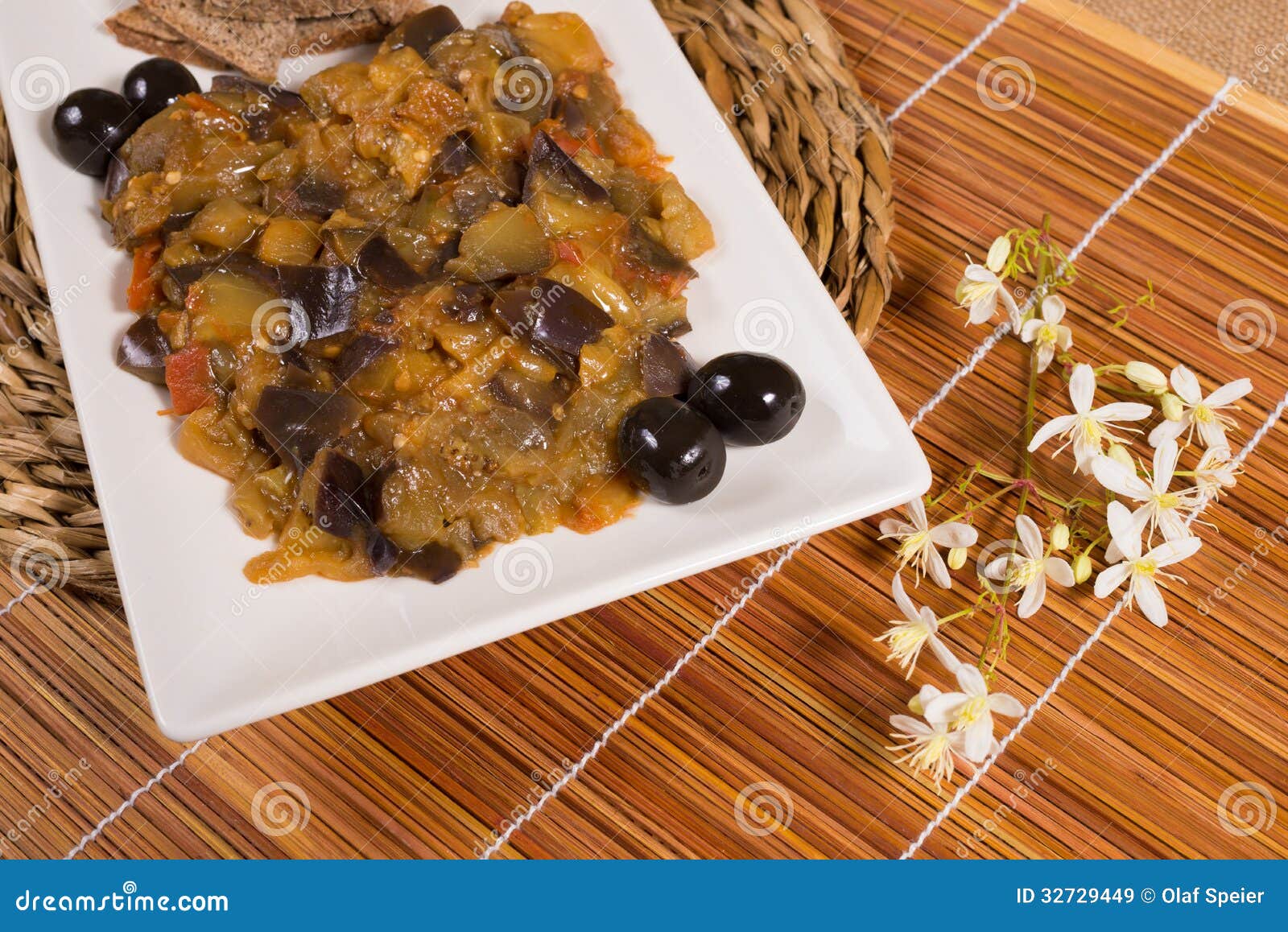 Eggplant caviar stock image. Image of horizontal, fresh 32729449