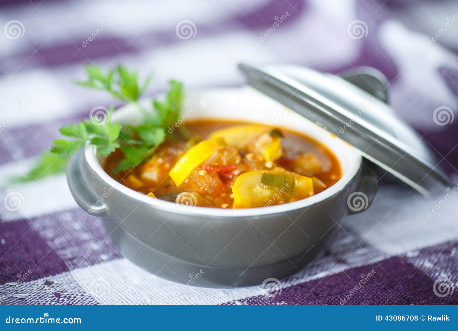 Eggplant ragout stock photo. Image of provence, france 43086708