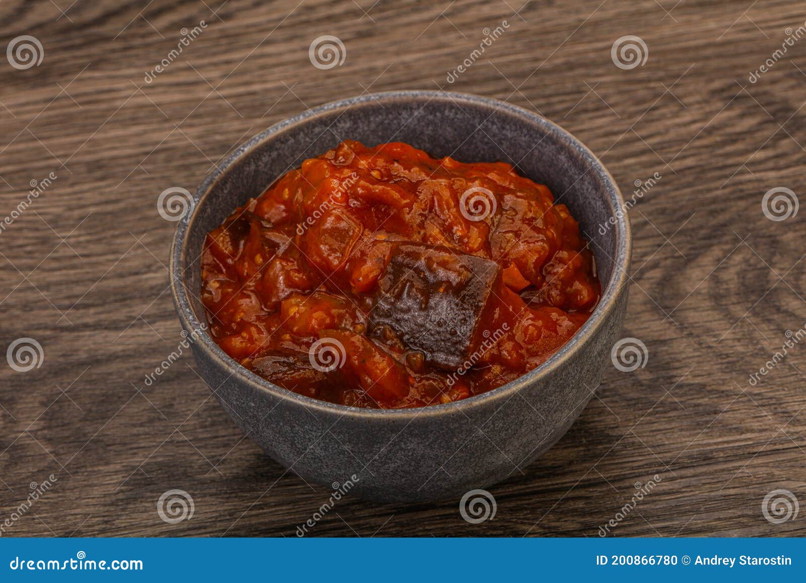 Eggplant Saute with Tomato and Herbs Stock Photo Image of saute