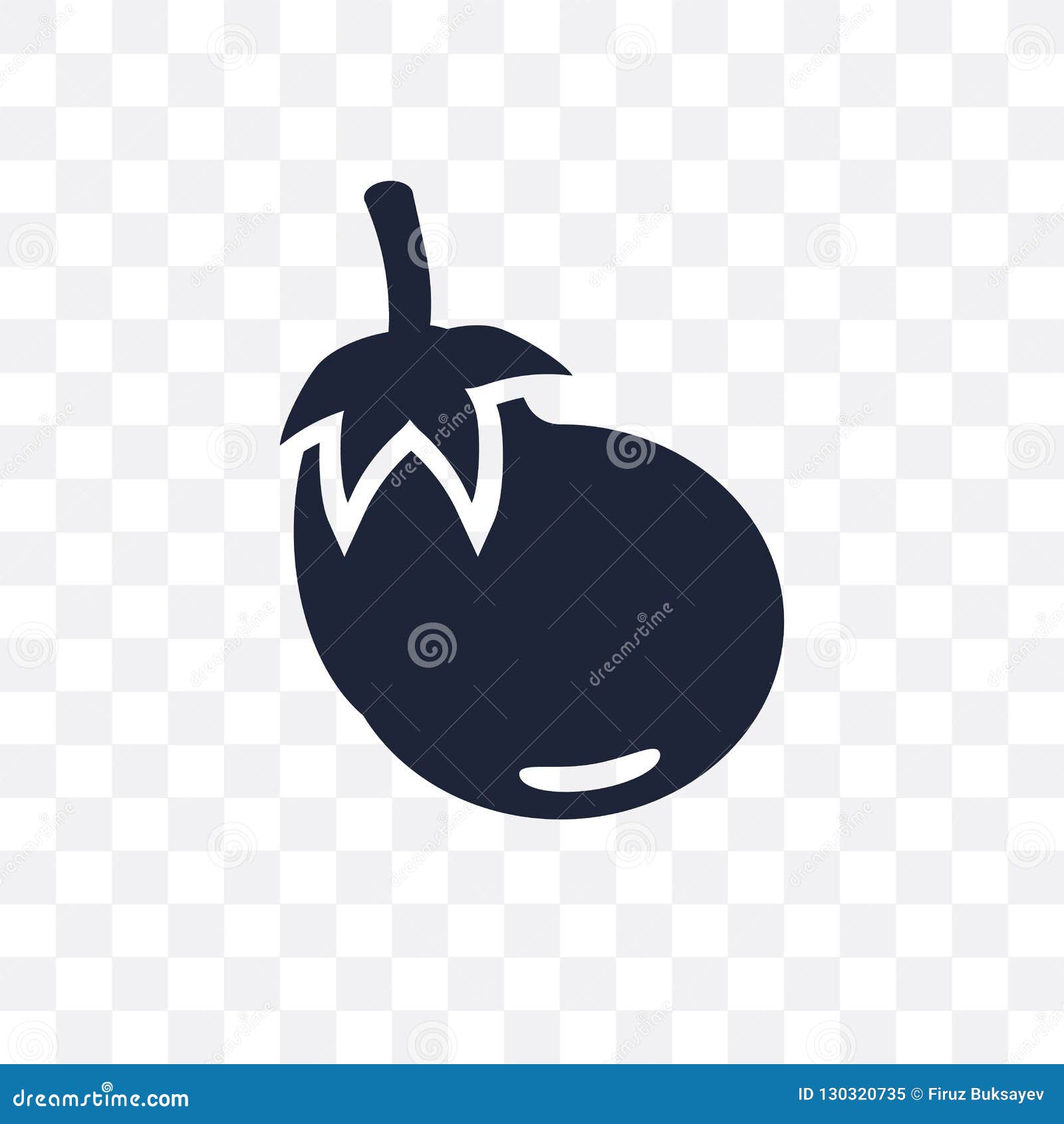Eggplant Transparent Icon. Eggplant Symbol Design from Fruit and Stock