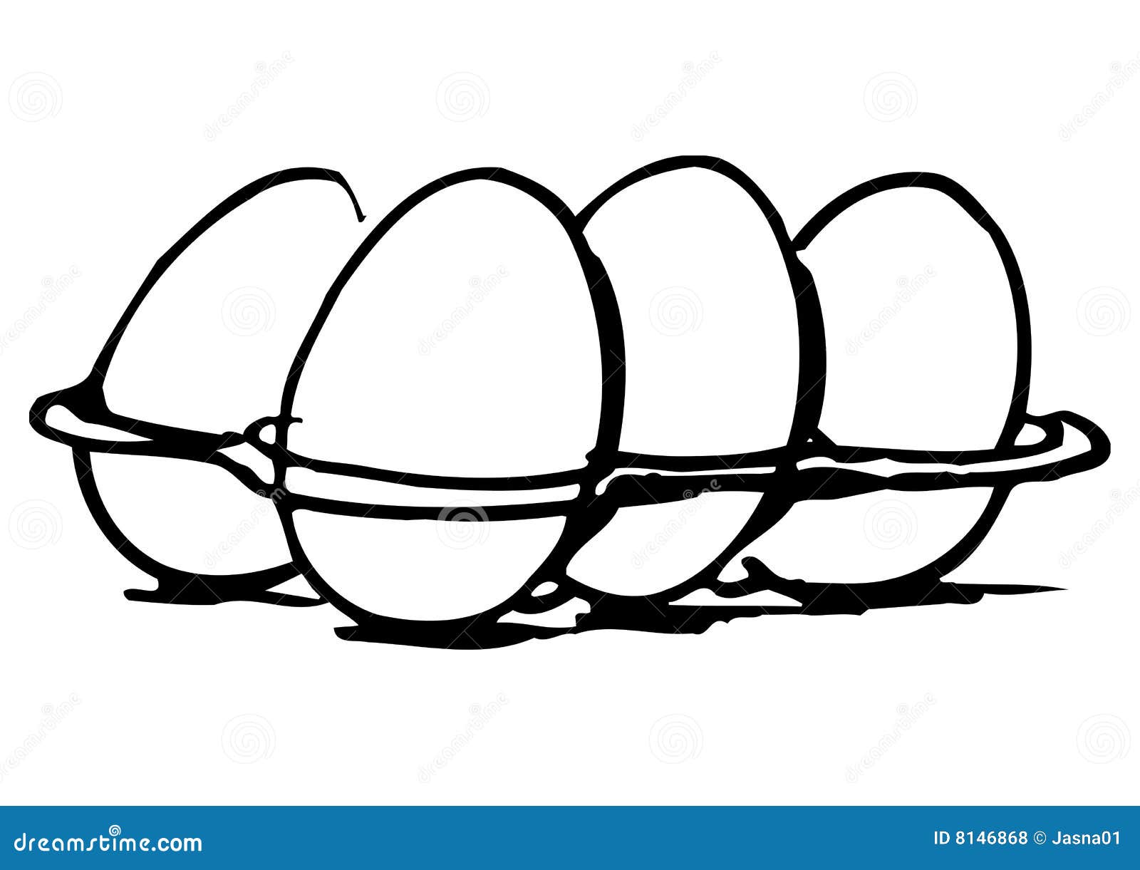 free egg clipart black and white - photo #39