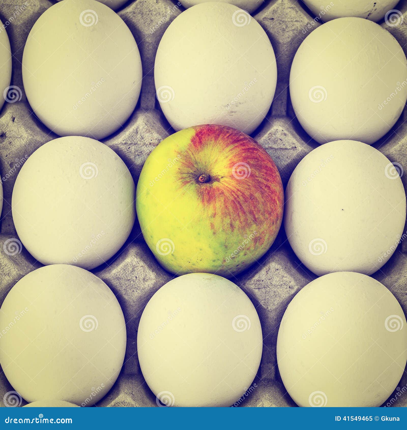 Eggs and Apple stock image. Image of sale, apple, pattern 41549465