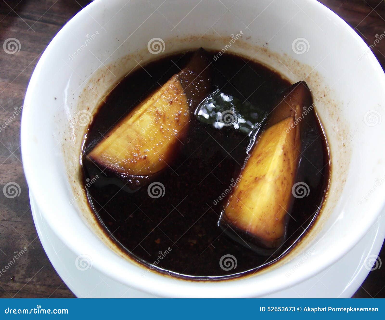 Eggs boiled in the gravy stock image. Image of yolk, brown 52653673