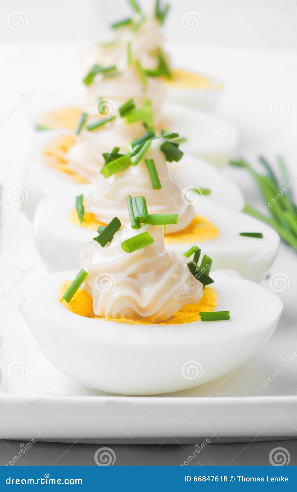 Eggs with Mayonnaise stock photo. Image of yellow, easter 66847618