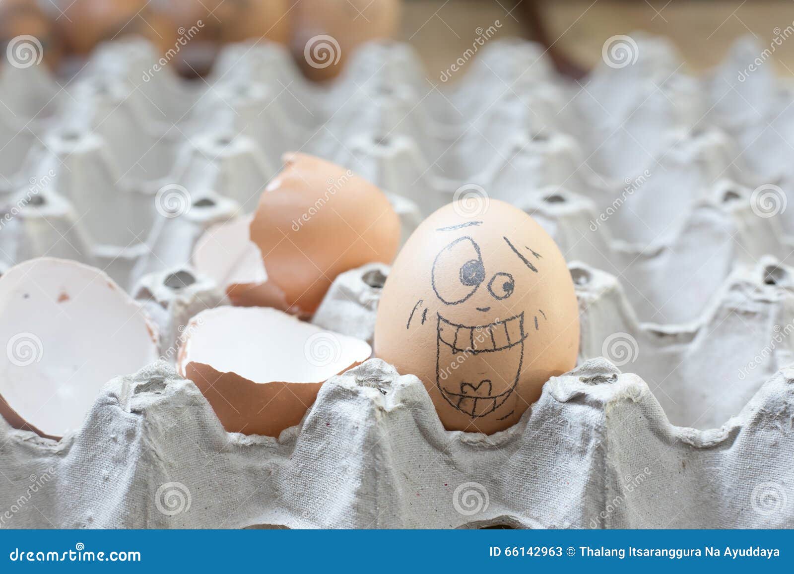 2 Eggs Bubble that Looks Shocked. Stock Image Image of cute