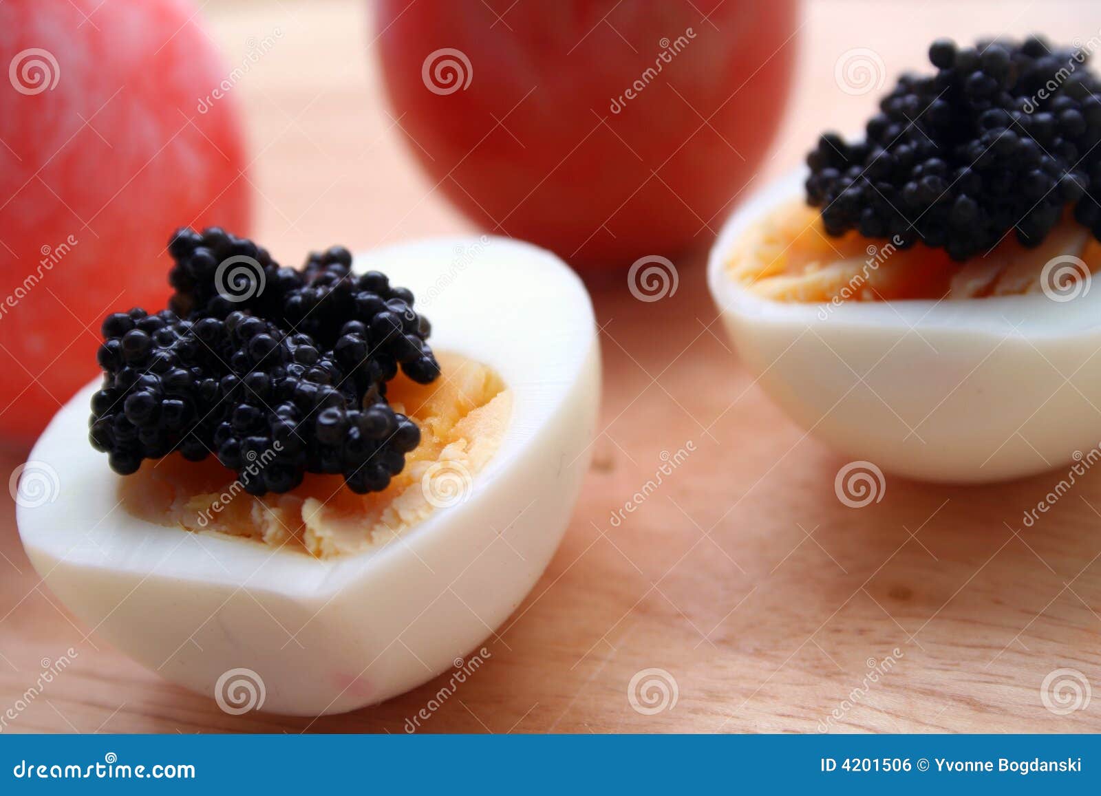 Eggs and caviar stock photo. Image of appetizer, delicious 4201506