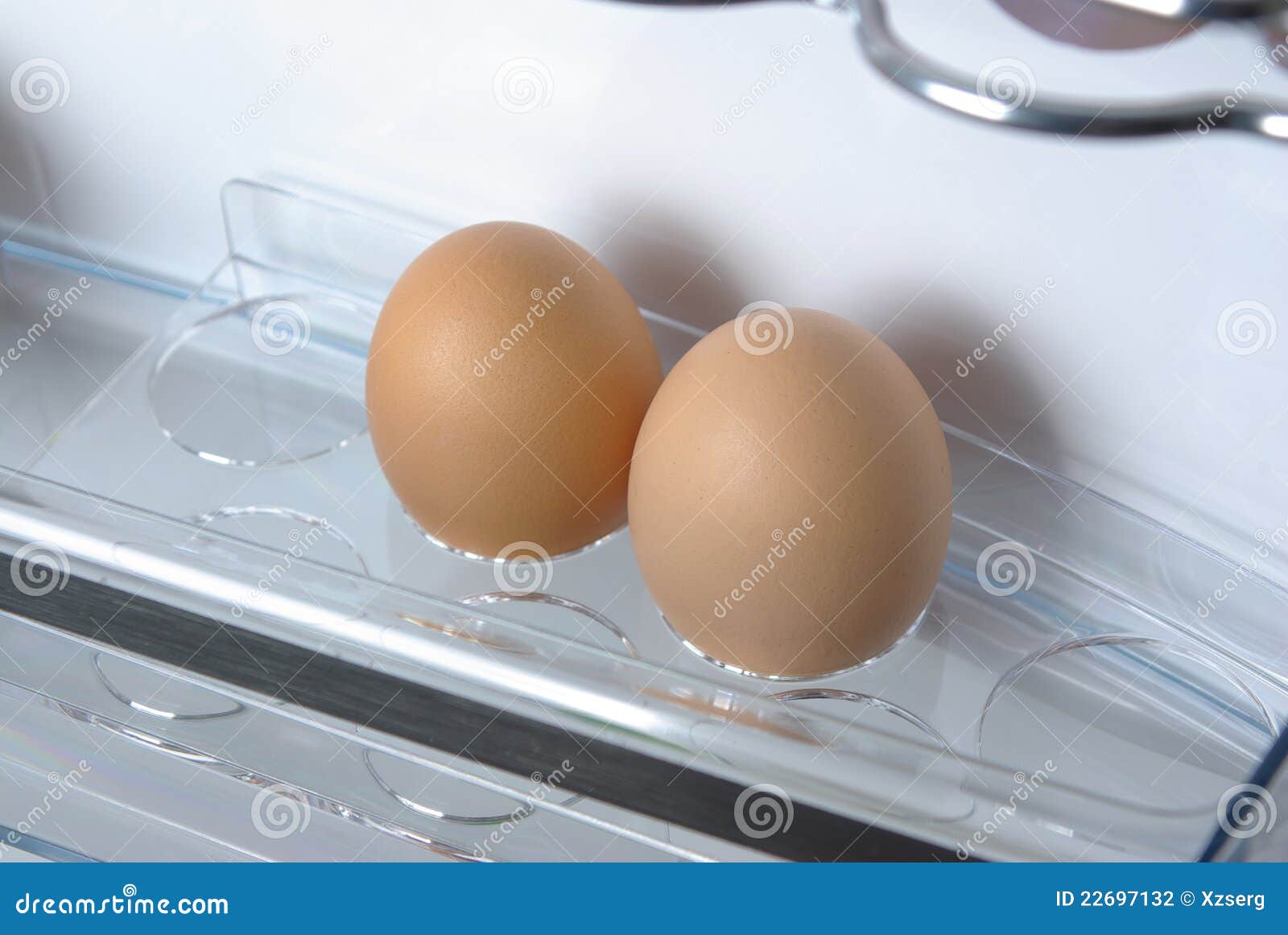 Eggs in the fridge stock photo. Image of cooler, breakfast - 22697132