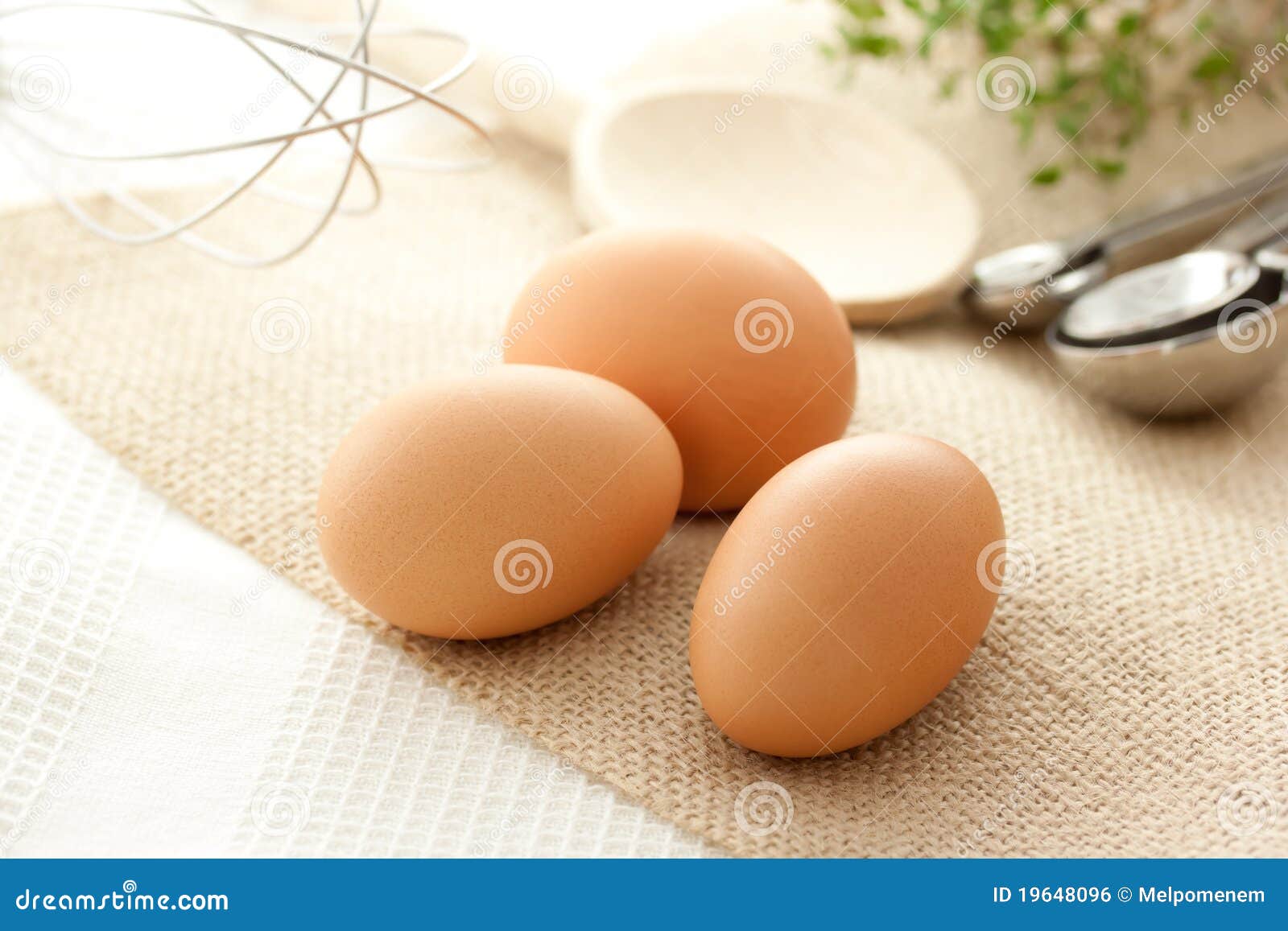 Eggs with kitchen utensils stock photo. Image of fresh 19648096