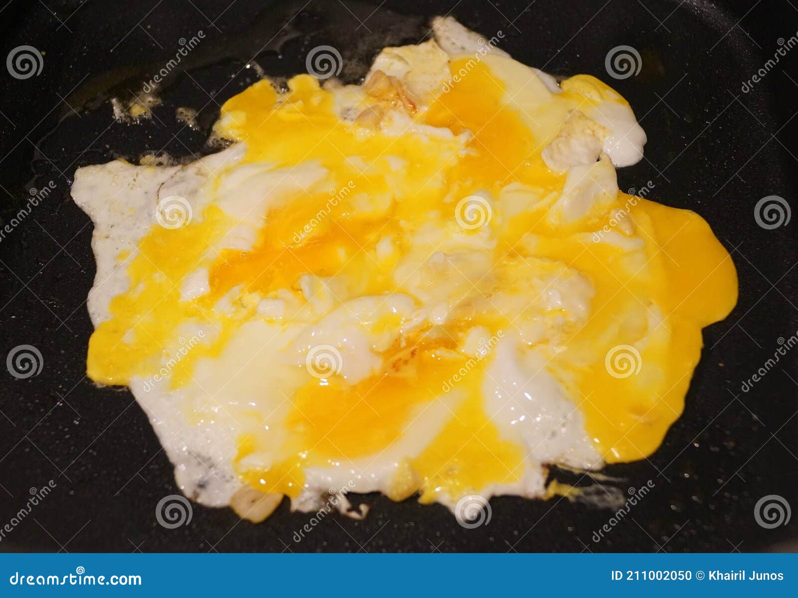 Eggs Over Easy on the Top of the Stove Stock Photo Image of eggs, isolated 211002050