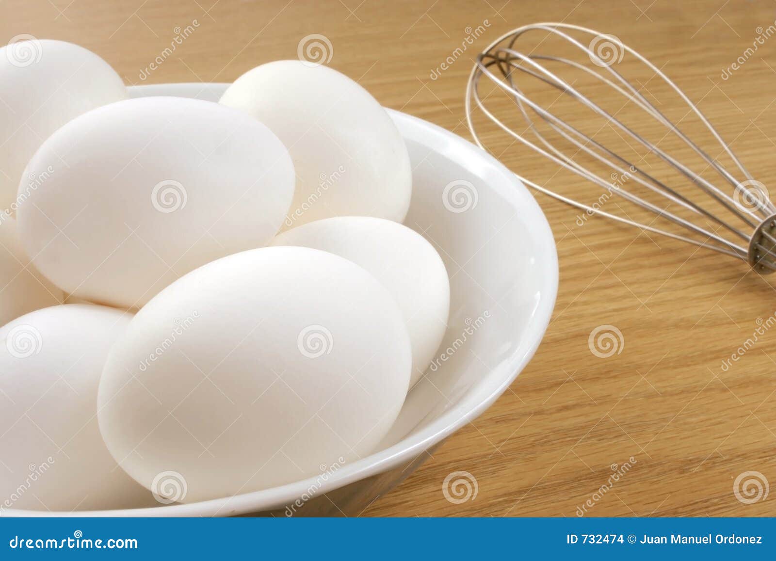 Eggs ready to be beaten stock photo. Image of table, kitchenware 732474