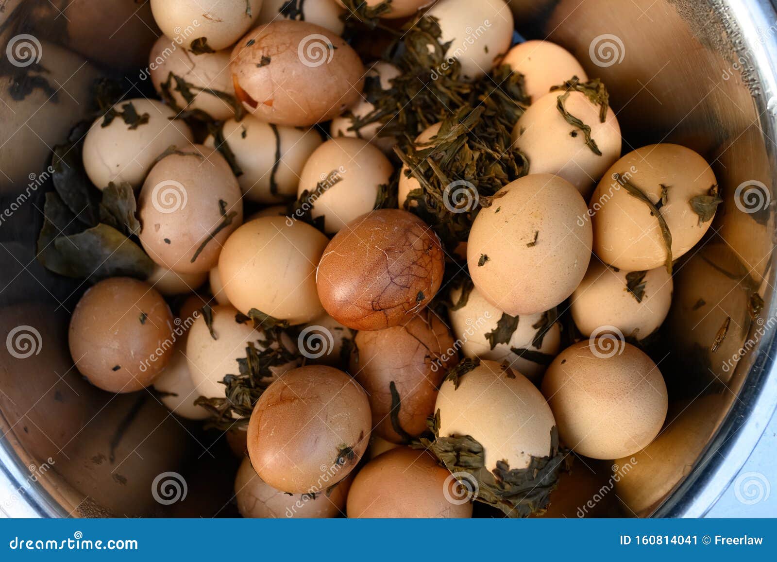Eggs stewed in tea in pot stock image. Image of eggs 160814041