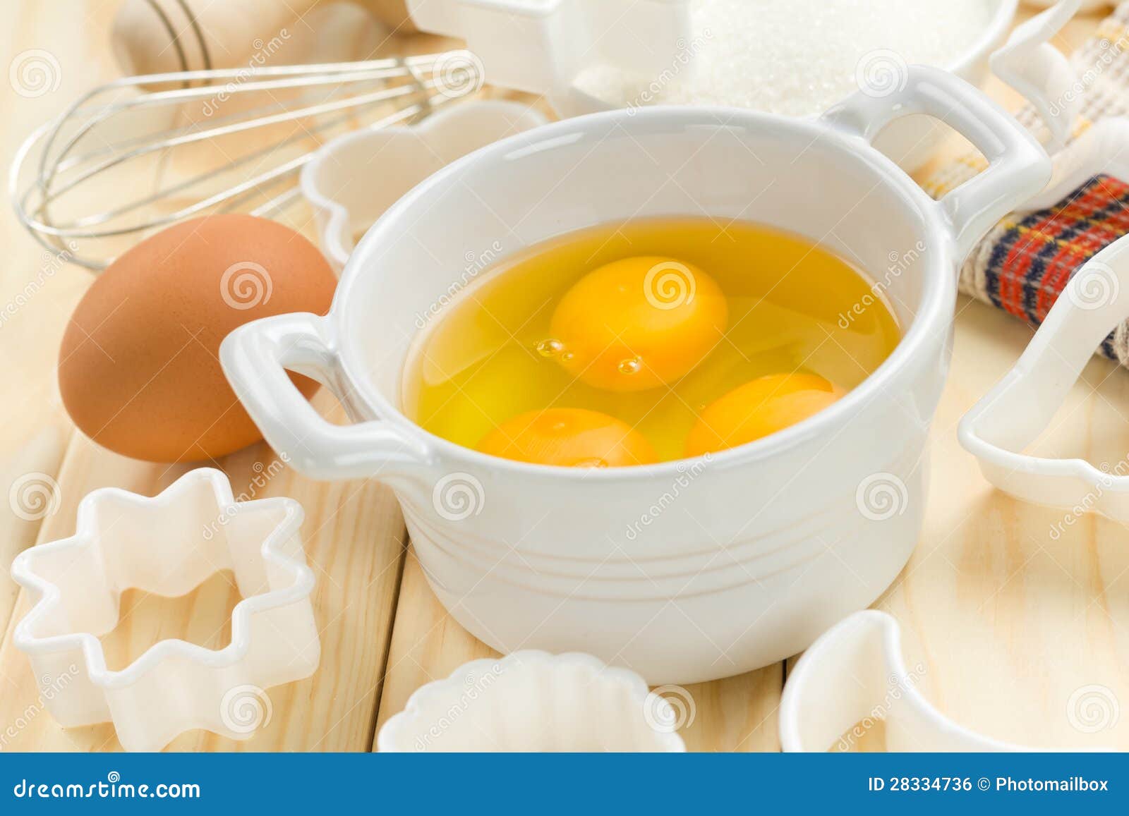 Eggs with sugar stock photo. Image of close, diet, breakfast 28334736