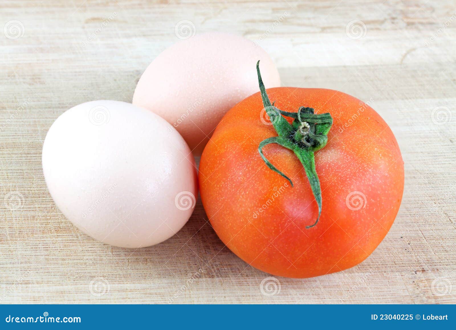 Eggs and tomatoes stock image. Image of tomatoes, block 23040225